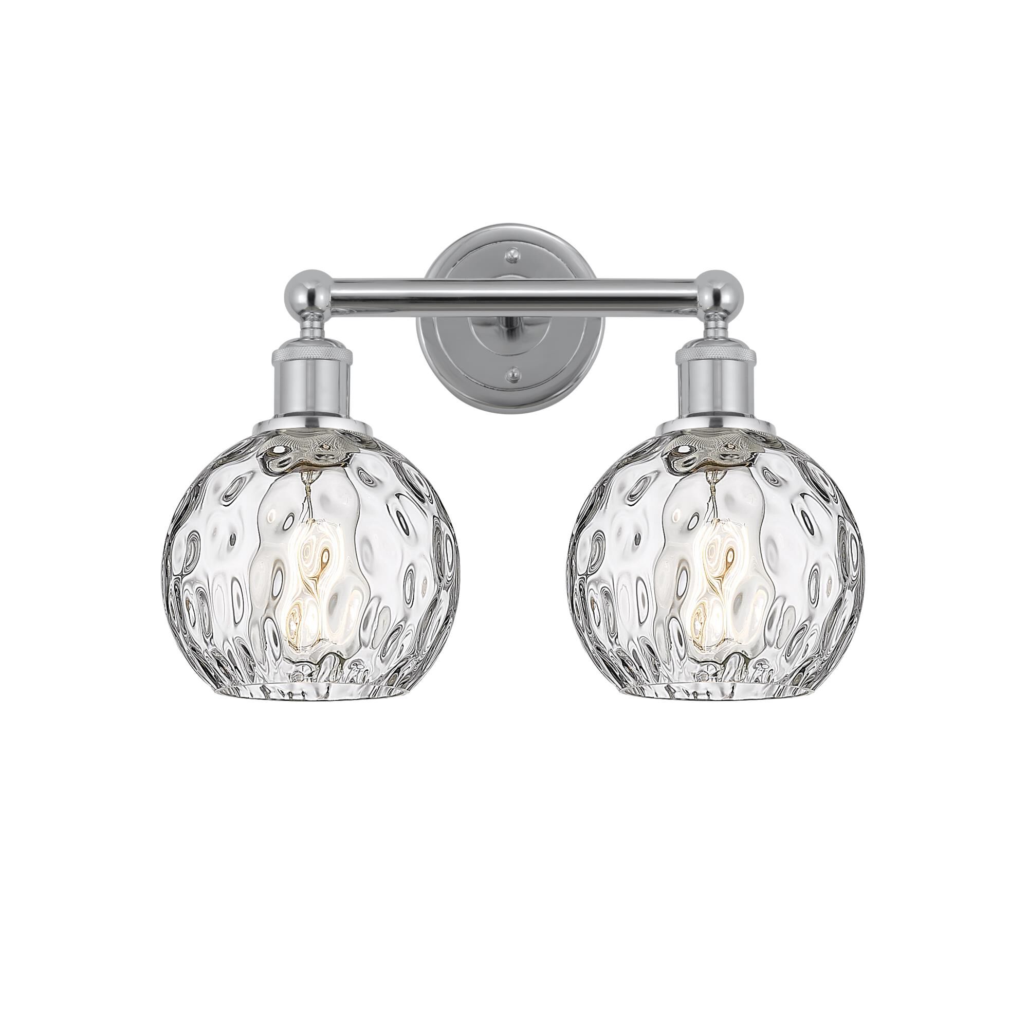 Bruno Marashlian Athens Water Glass 15 Inch 2 Light Bath Vanity Light by Innovations Lighting