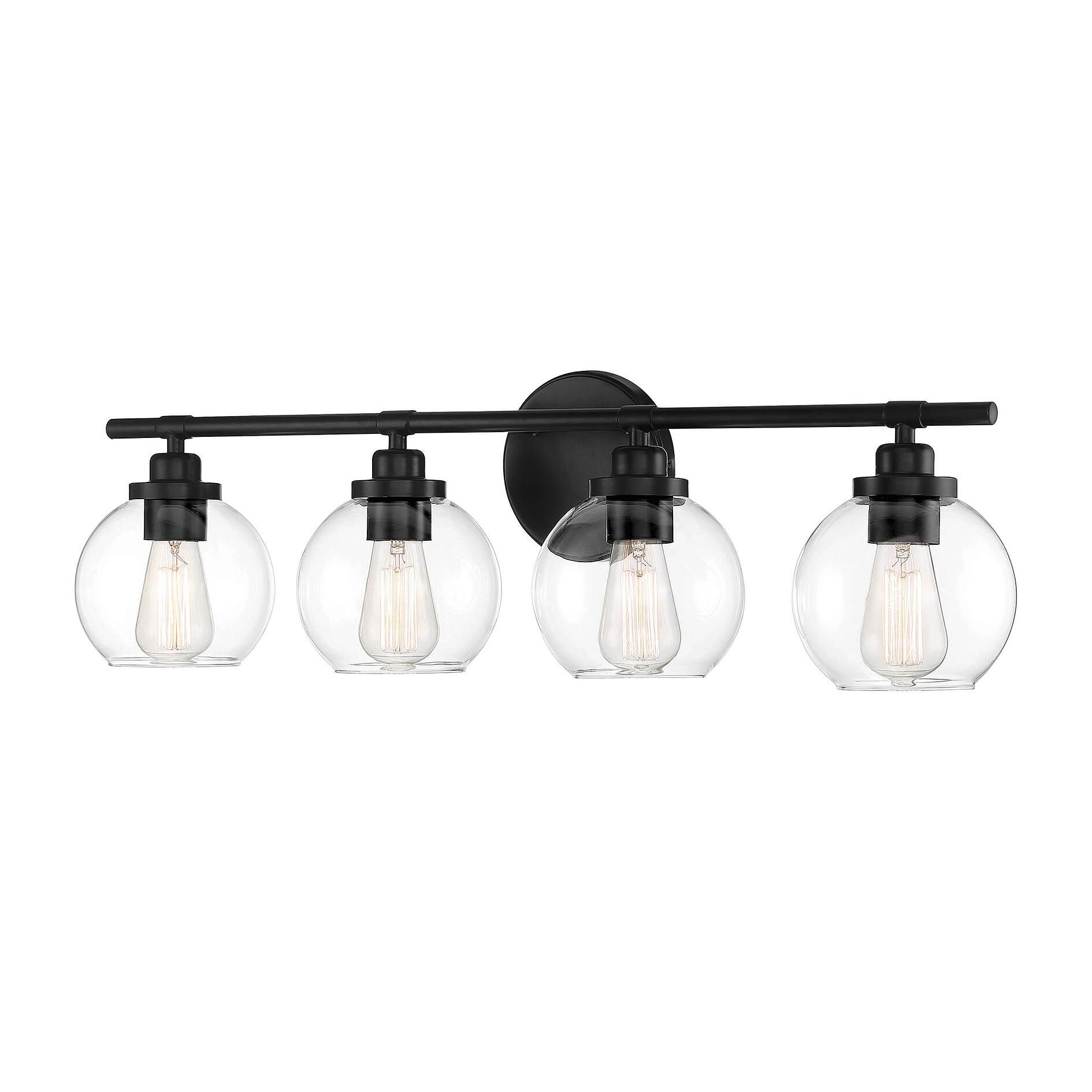 Carson 30 Inch 4 Light Bath Vanity Light by Savoy House