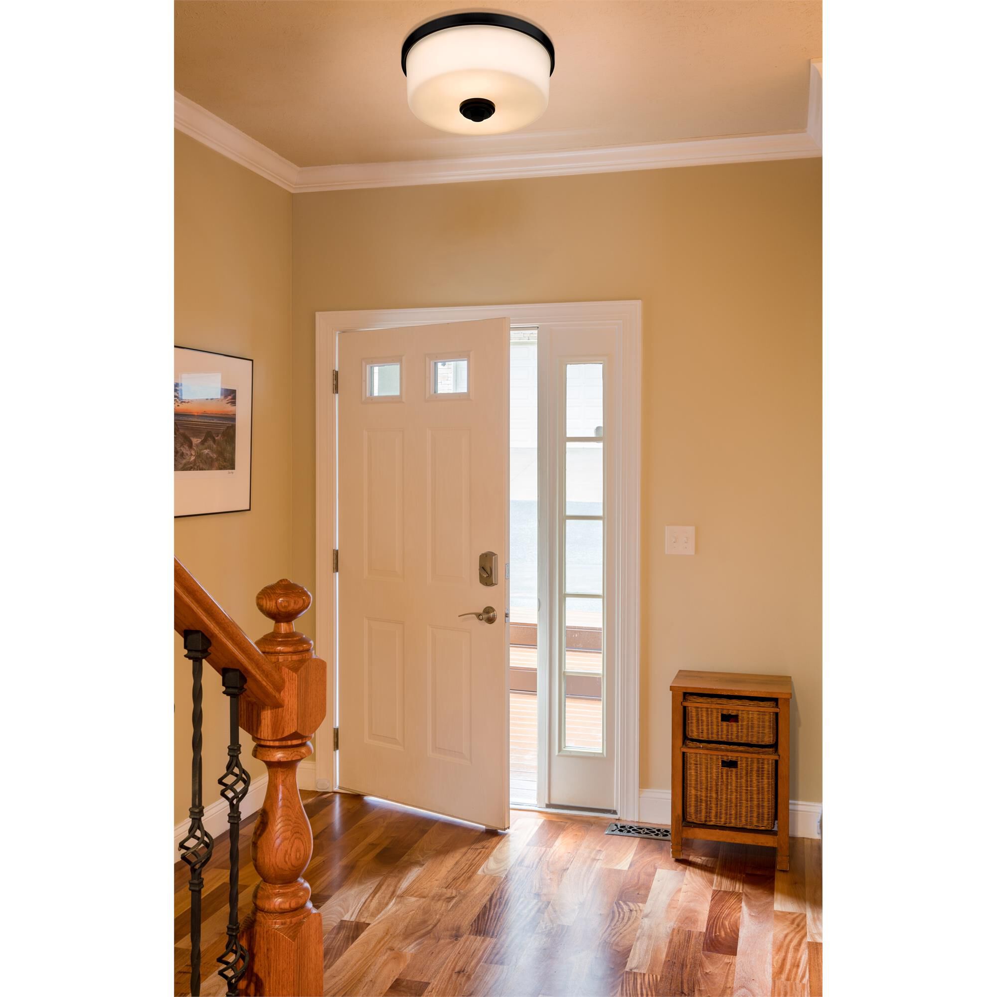 Arlington 12 Inch 2 Light Flush Mount by Z-Lite