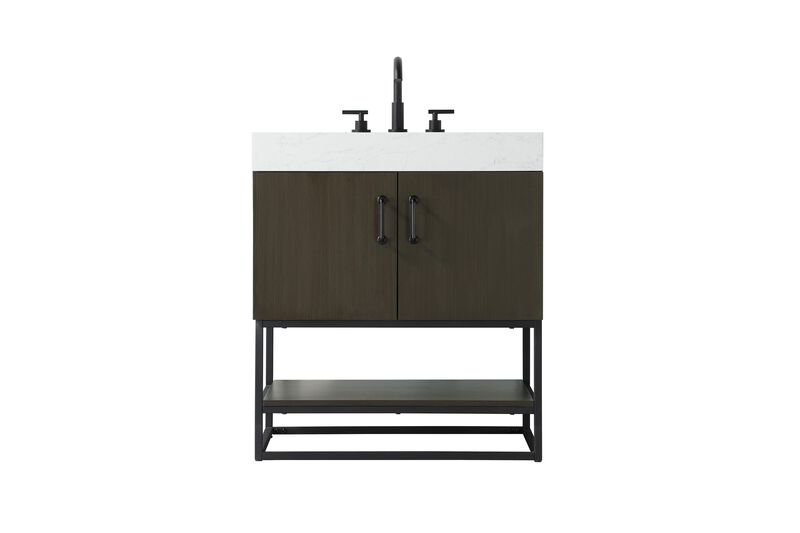 Caroline 30 Inch Bath Vanity by Elegant Dcor