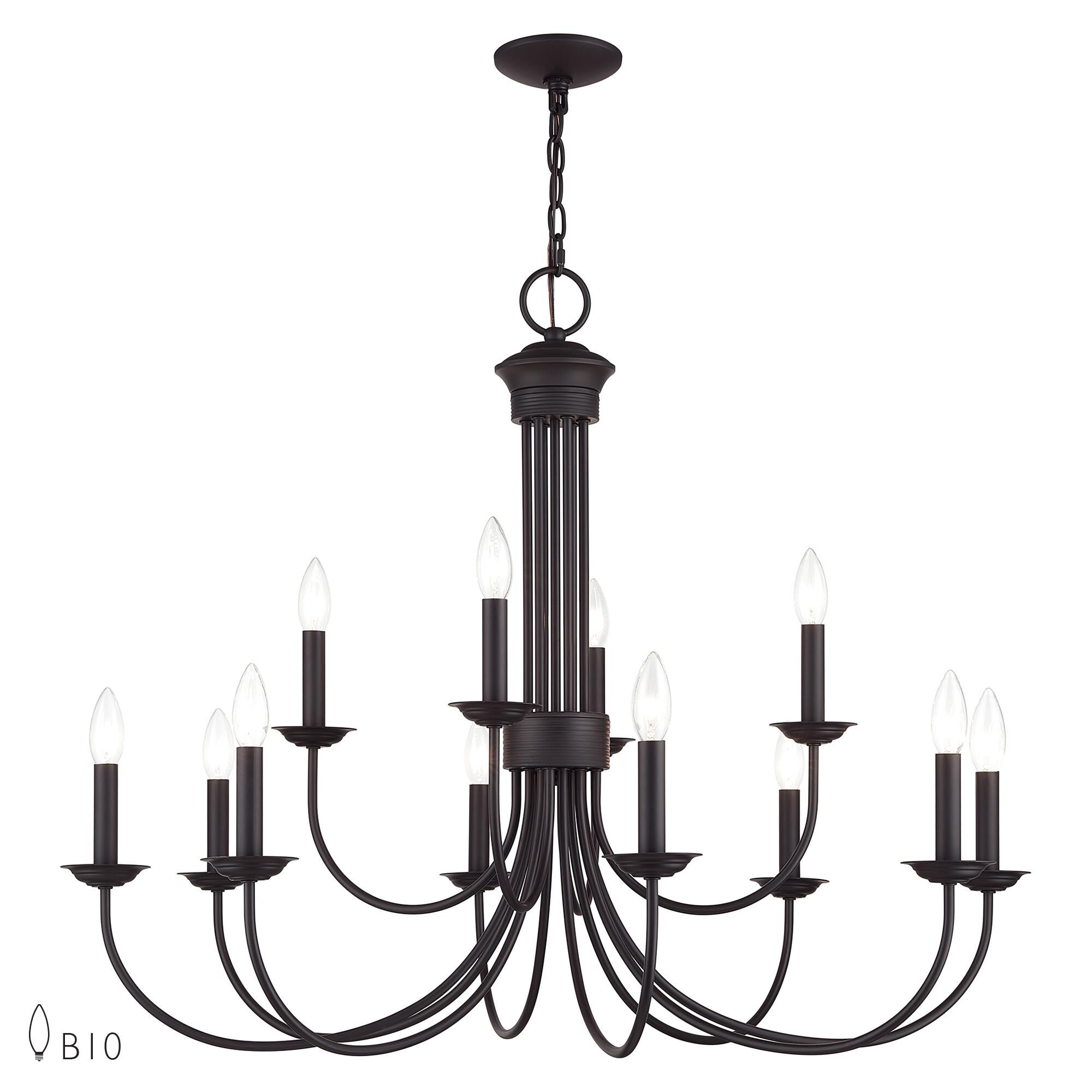 Estate 36 Inch Chandelier by Livex Lighting