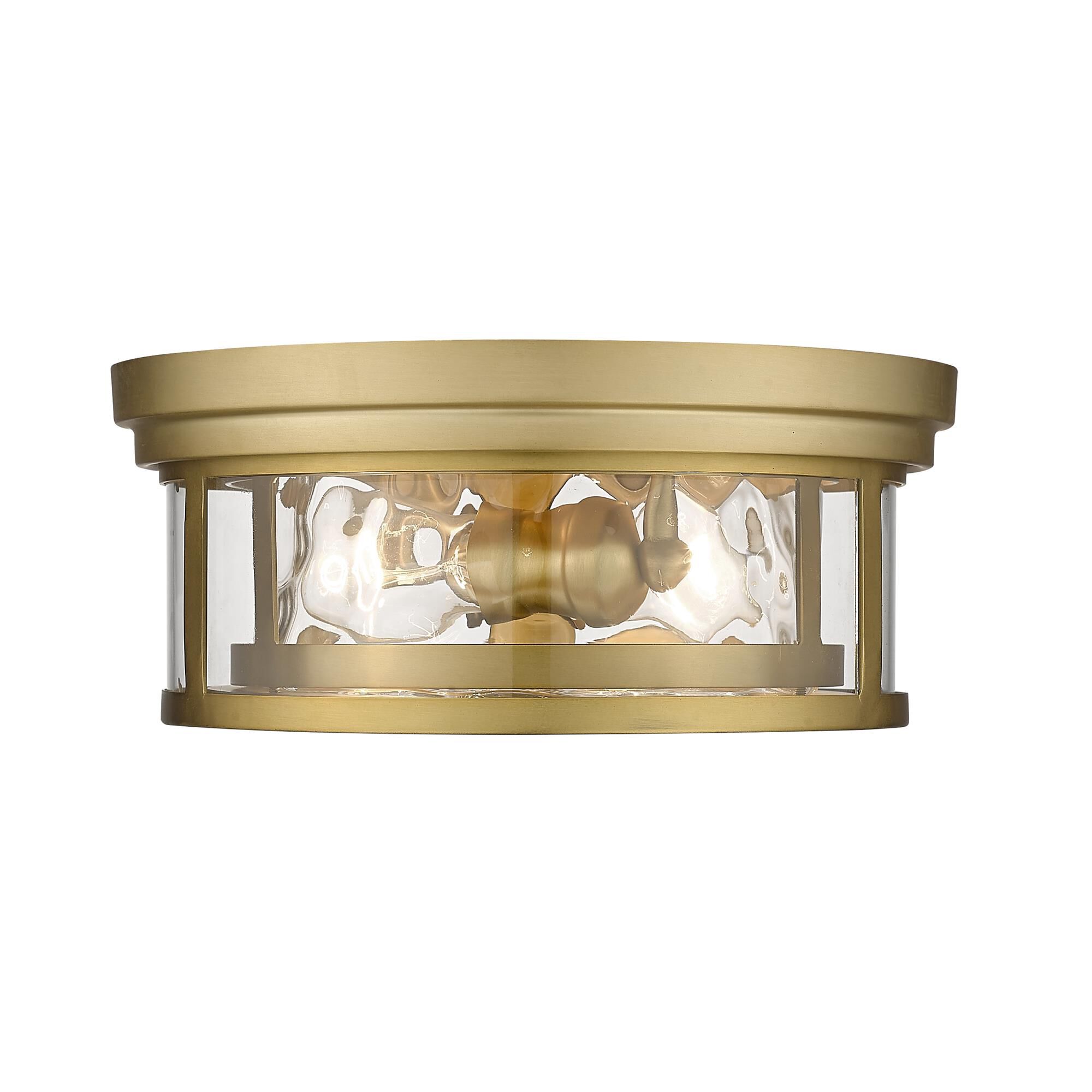 Shown in Olde Brass finish and Glass shade