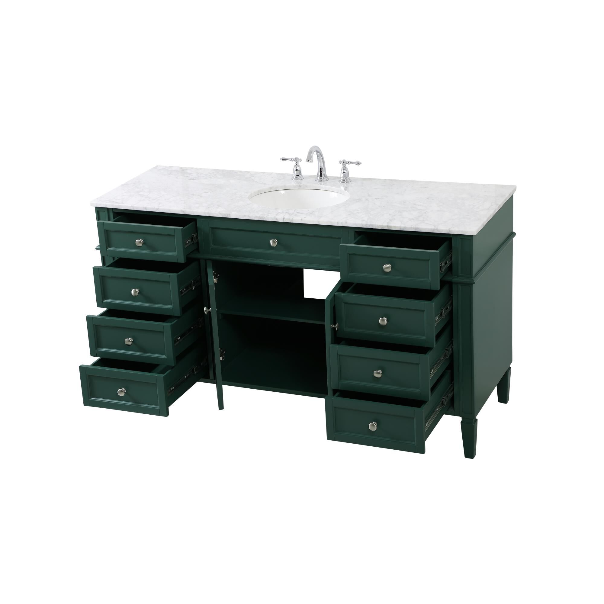 Shown in Green finish