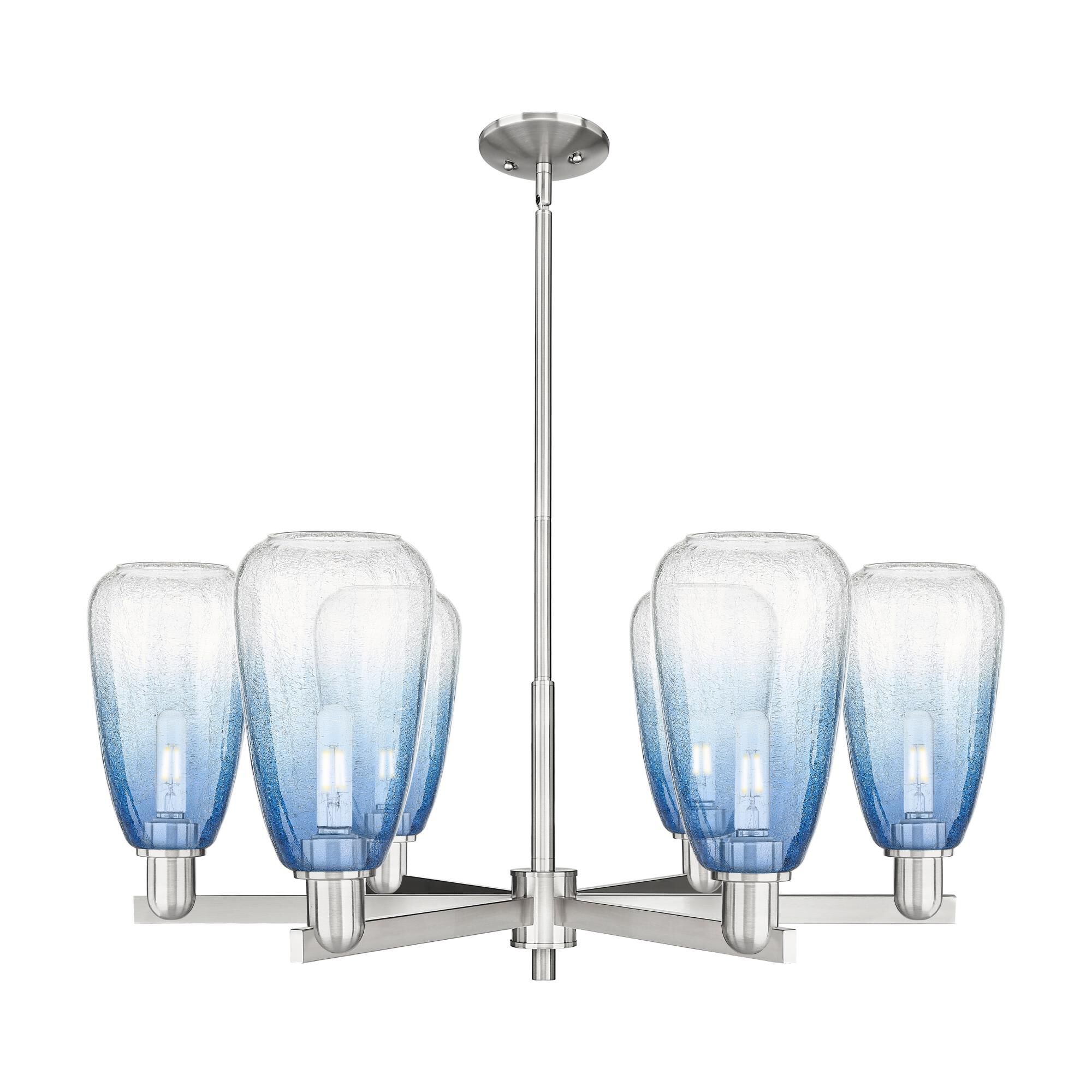 Bruno Marashlian Brookhaven Almond 24 Inch Chandelier by Innovations Lighting