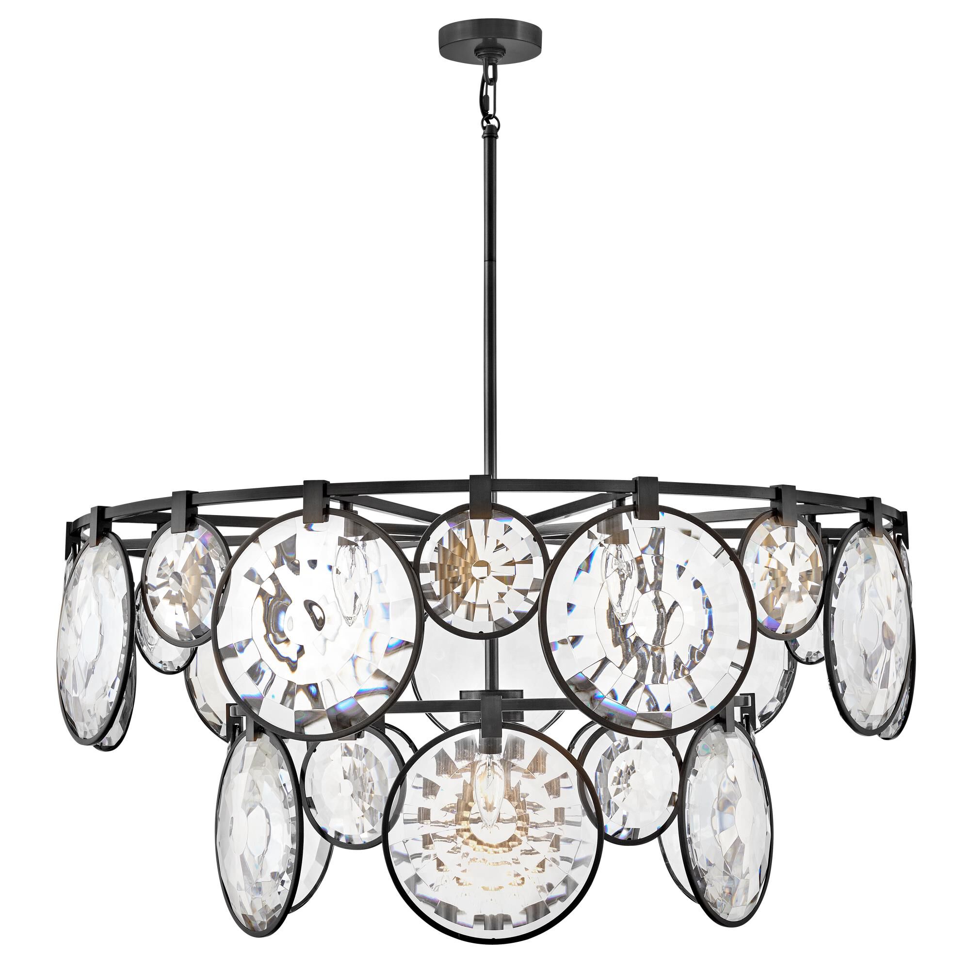 Nala 40 Inch 15 Light LED Chandelier by Fredrick Ramond