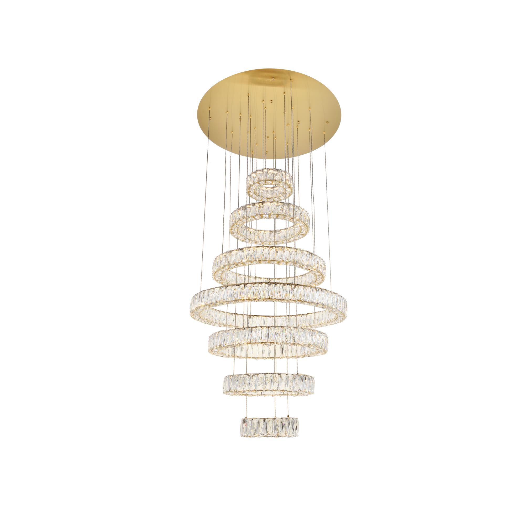 Monroe Chandelier by Elegant Lighting
