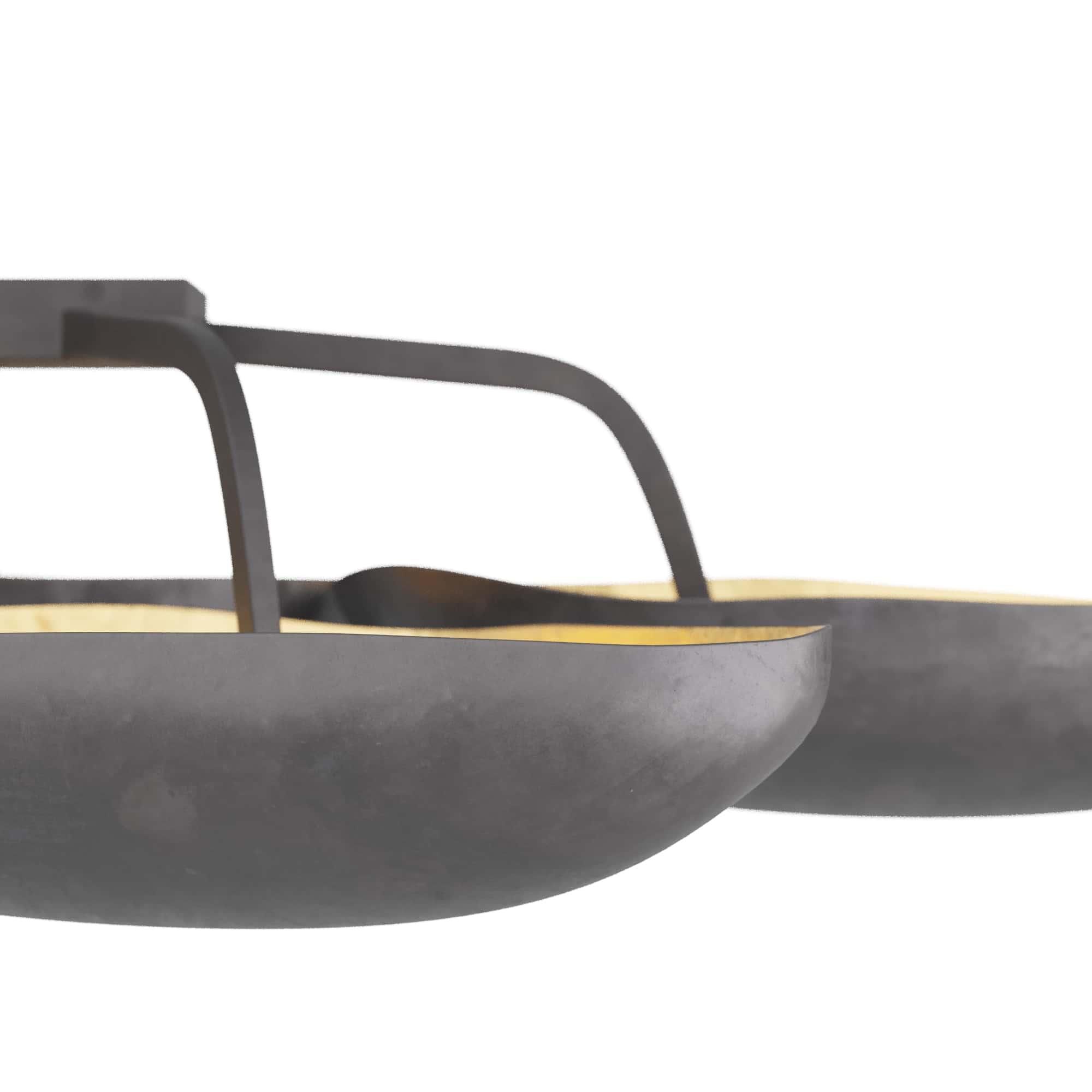 Shown in Blackened Iron finish