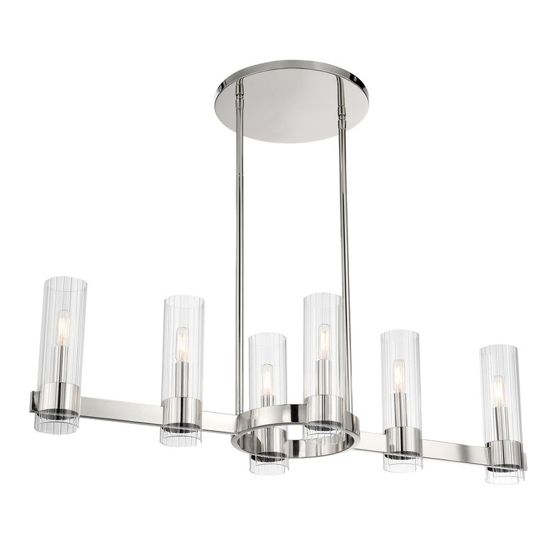 Vernon Place Medium Linear Chandelier by Minka Lavery