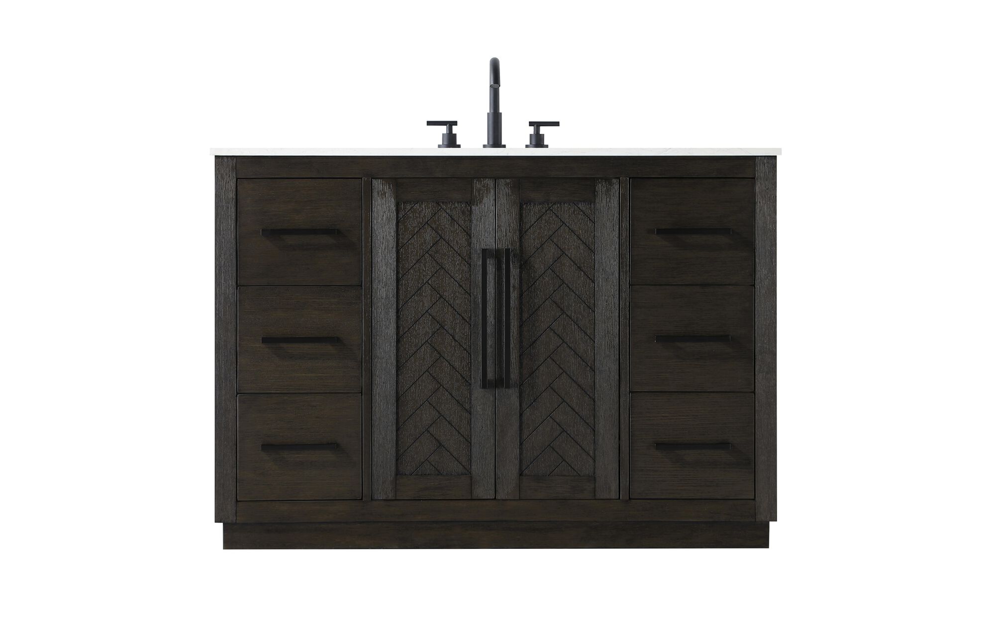 Shown in Chocolate Oak finish