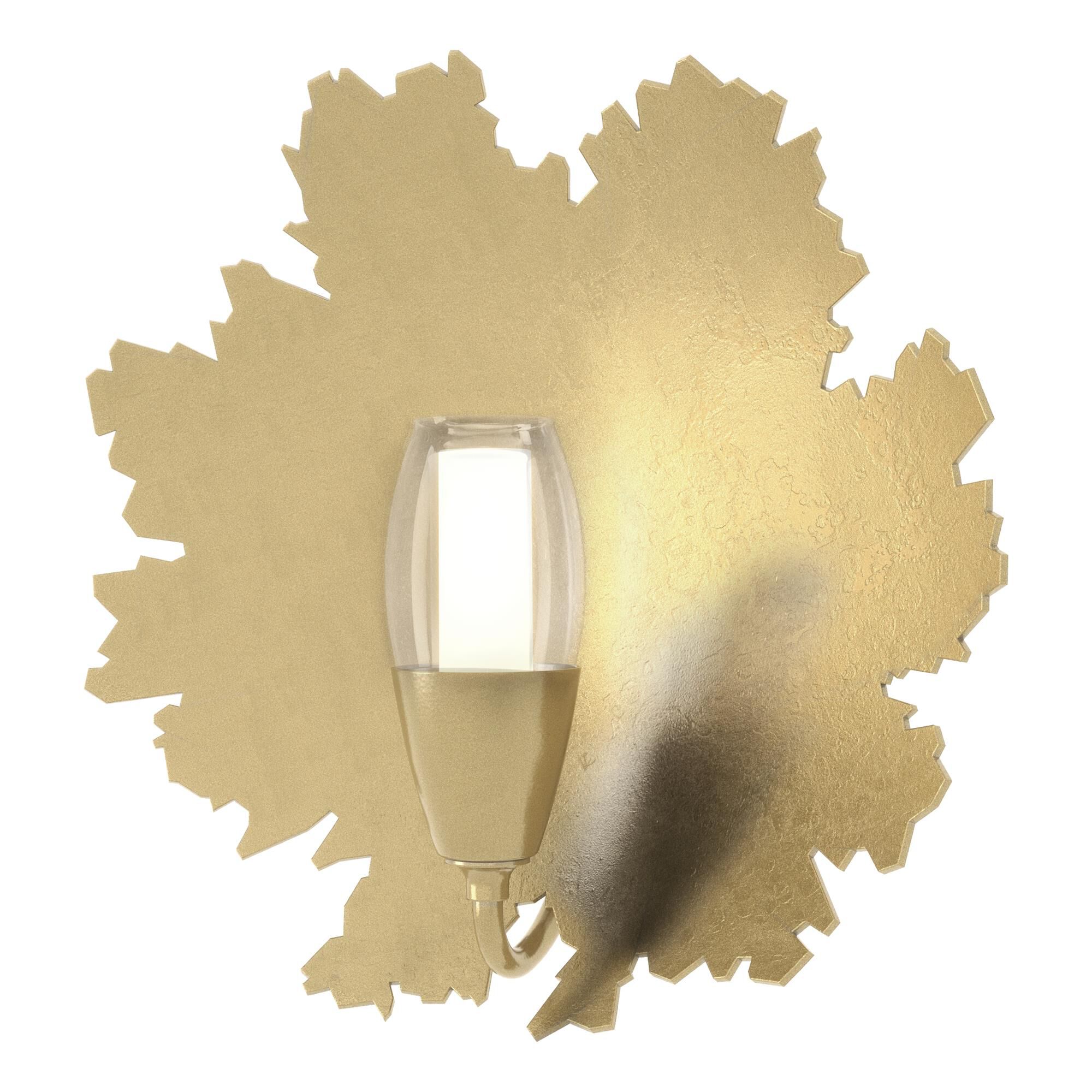 Shown in Modern Brass finish and Clear with Frosted Diffuser glass