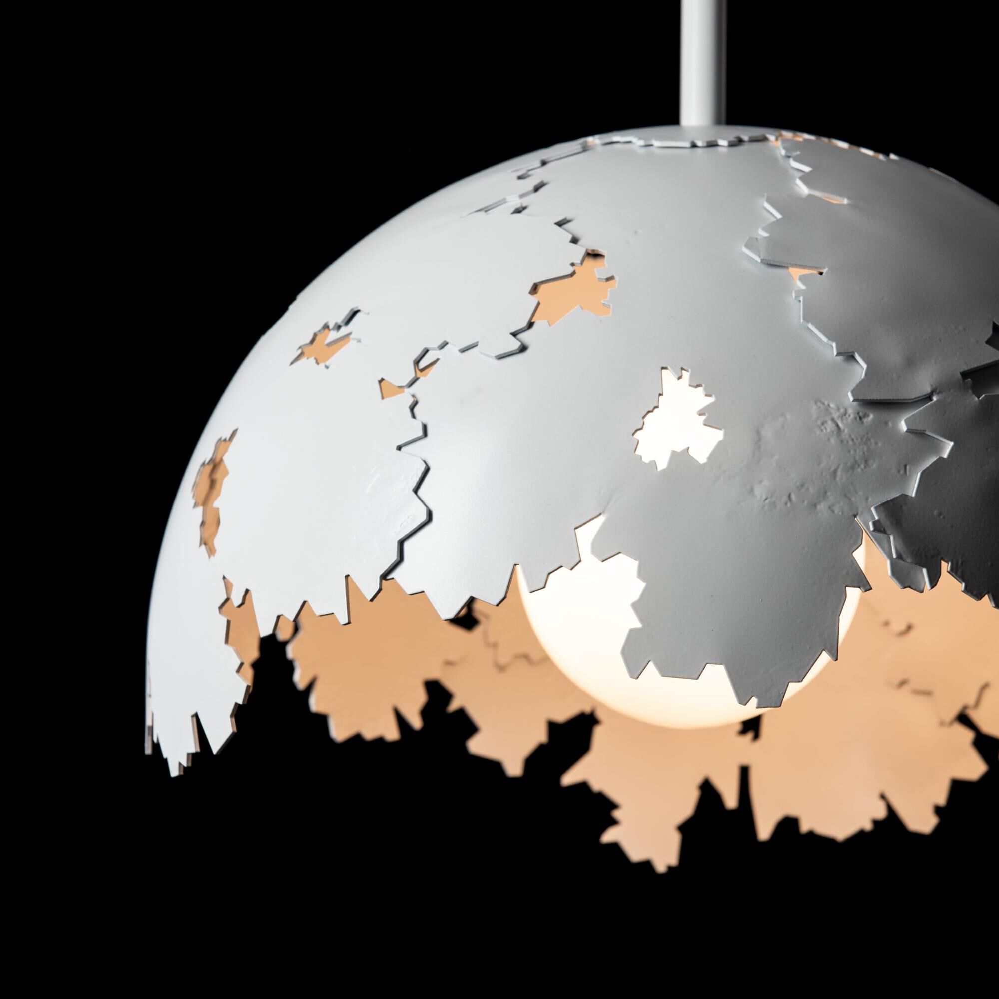 Pangea 15 Inch Large Pendant by Hubbardton Forge