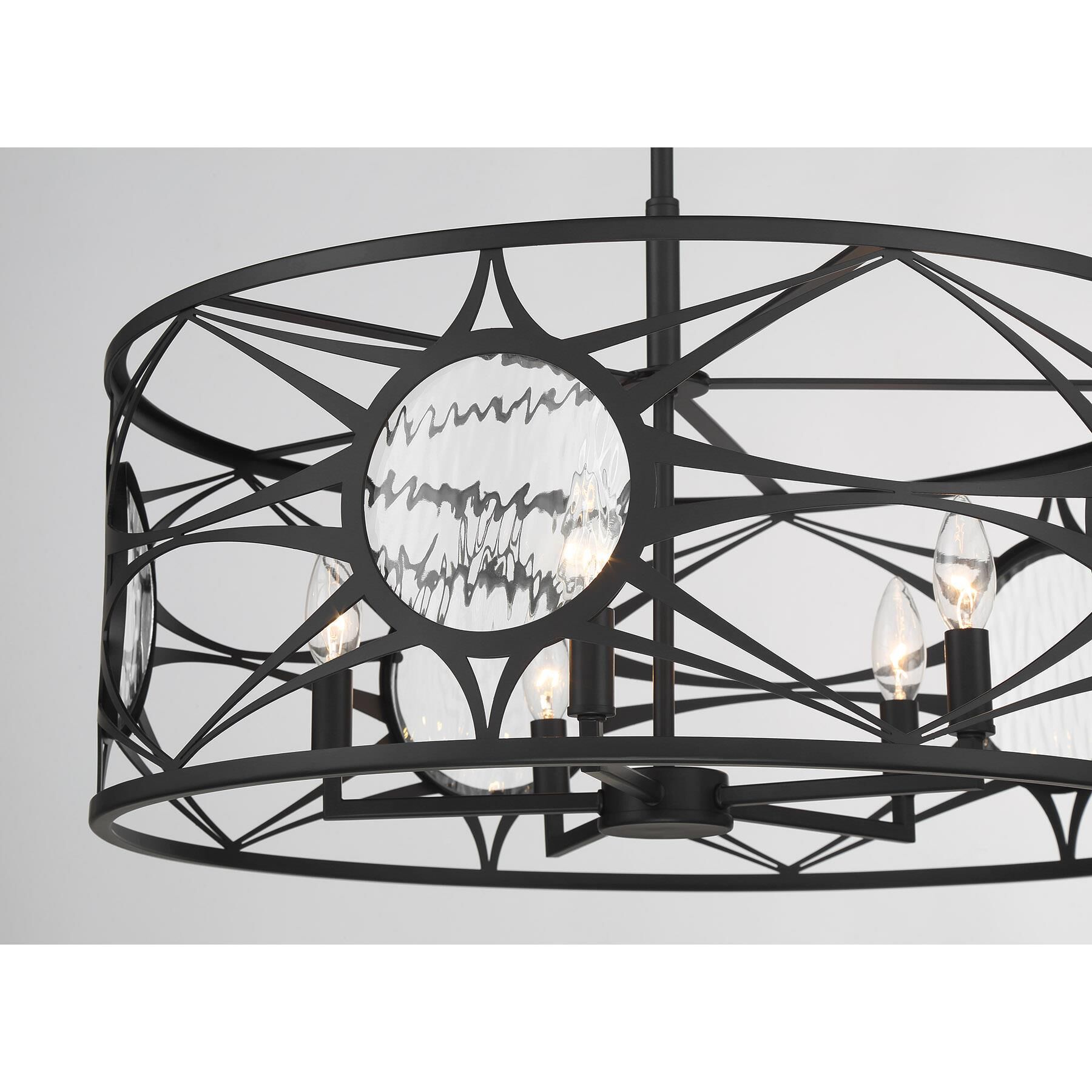 Balfour 24 Inch Semi Flush Mount by Savoy House