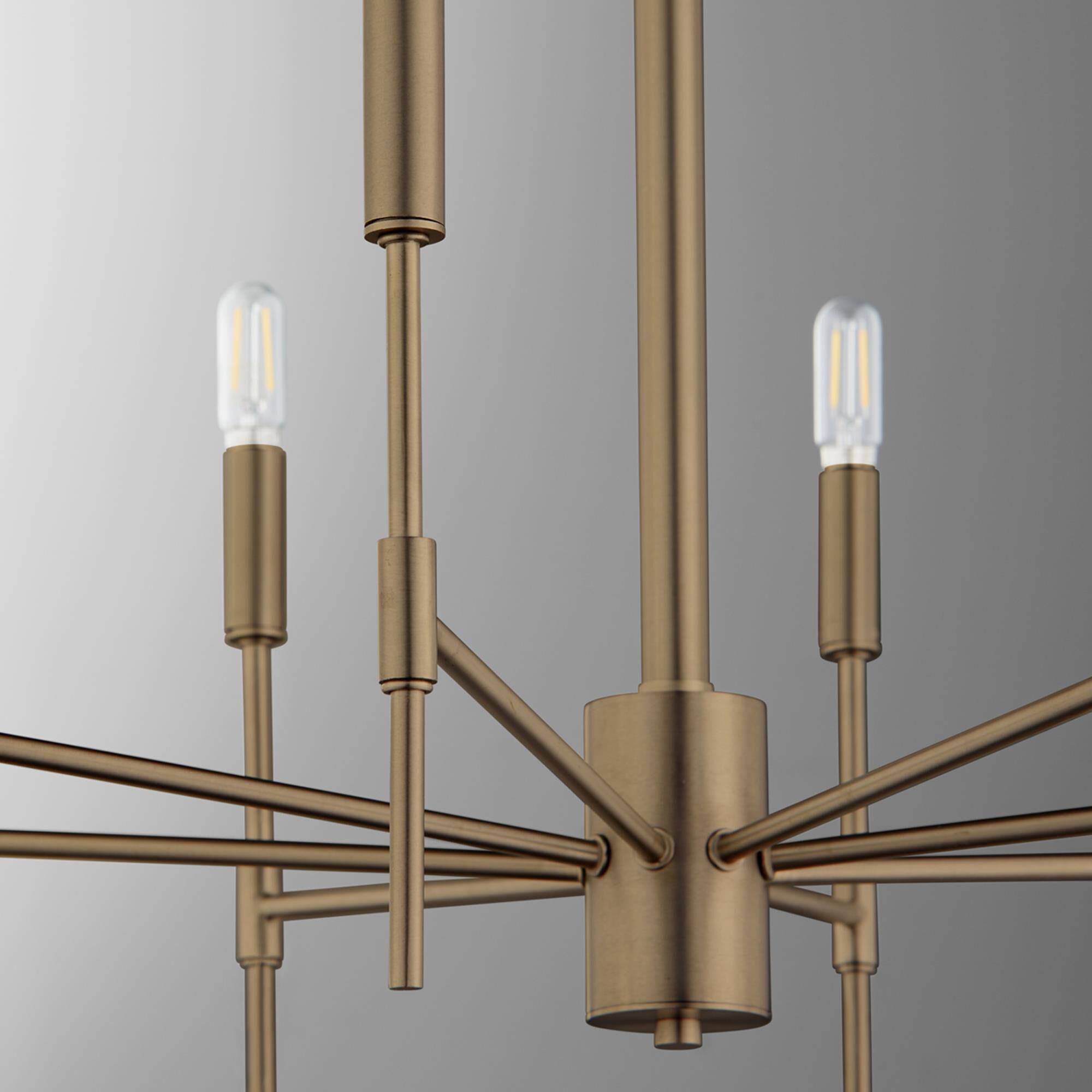 Hamilton 27 Inch 8 Light Chandelier by Quorum International