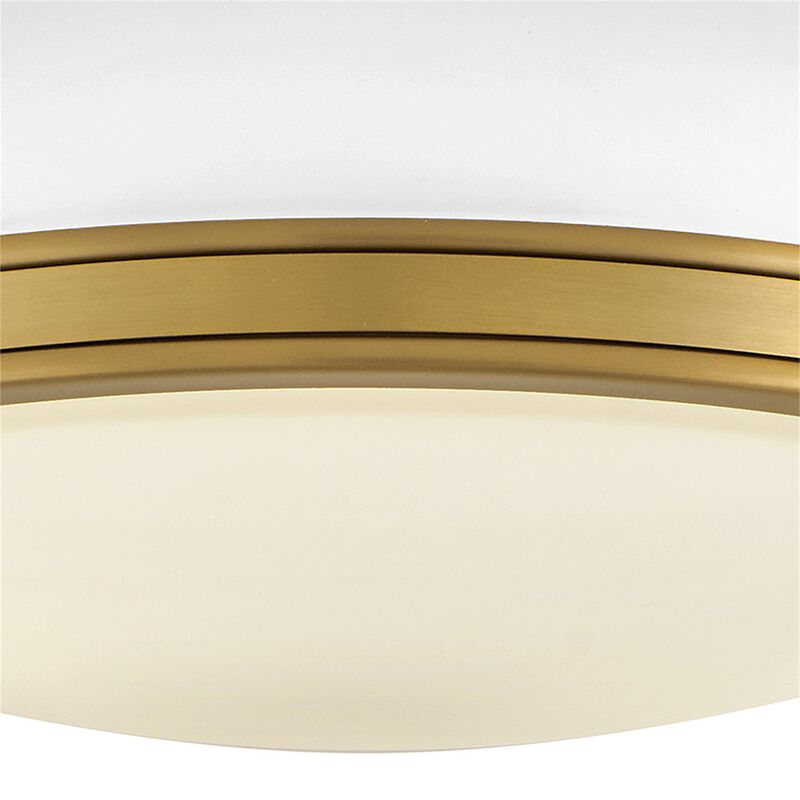 Barton 14 Inch 2 Light Flush Mount by Hinkley