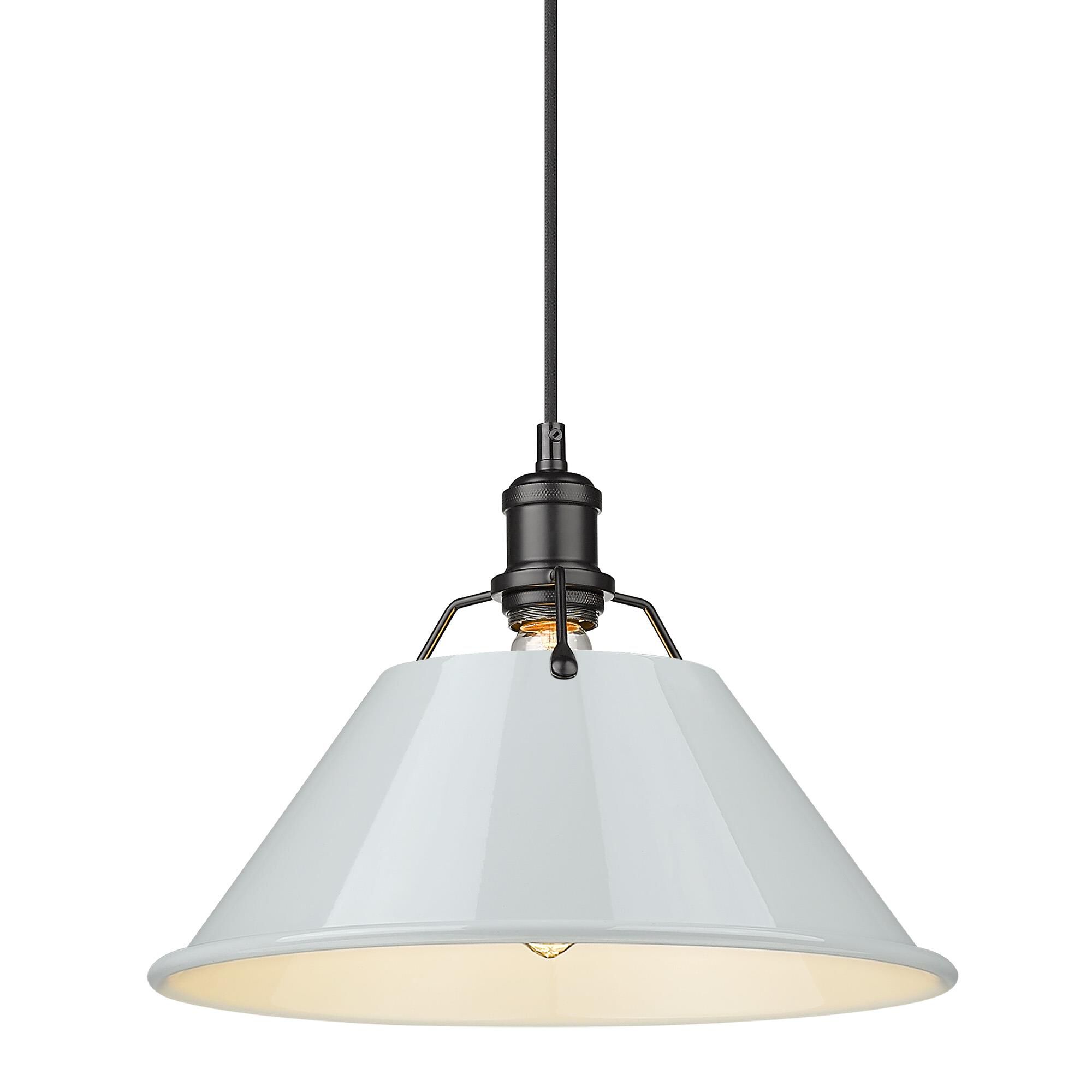 Orwell 14 Inch Large Pendant by Golden Lighting
