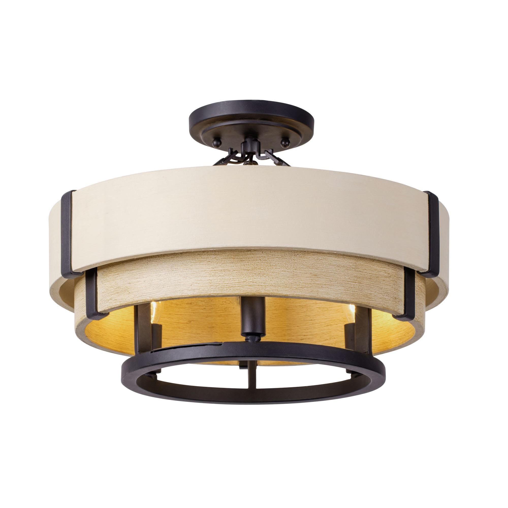 Shown in Matte Black/Honey/Medium Oak finish
