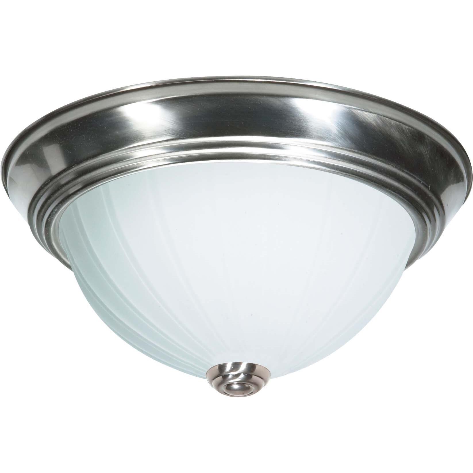 Melon 11 Inch 2 Light Flush Mount by Nuvo Lighting