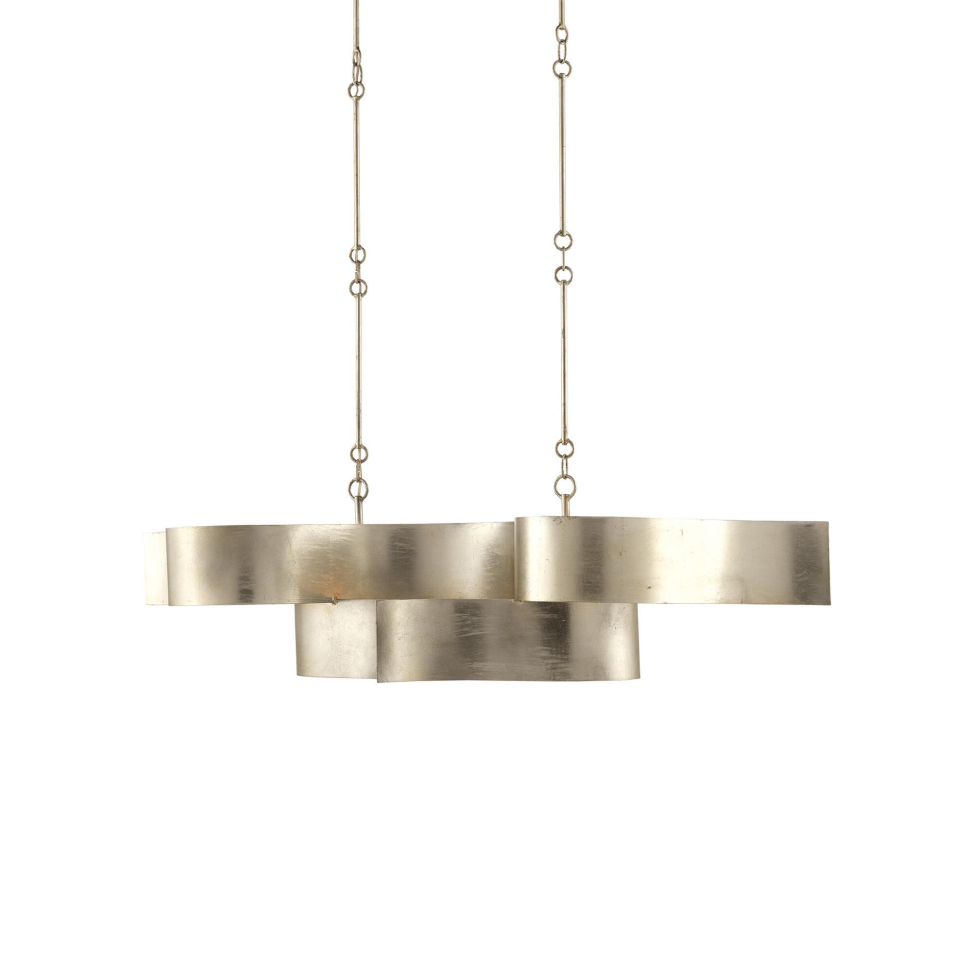 Grand Lotus 50 Inch 6 Light Linear Suspension Light,
