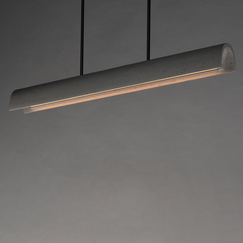 Matera Medium Linear Chandelier by ET2 Lighting