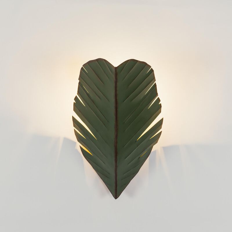 Ron Henderson Banana Leaf Wall Sconce by Varaluz