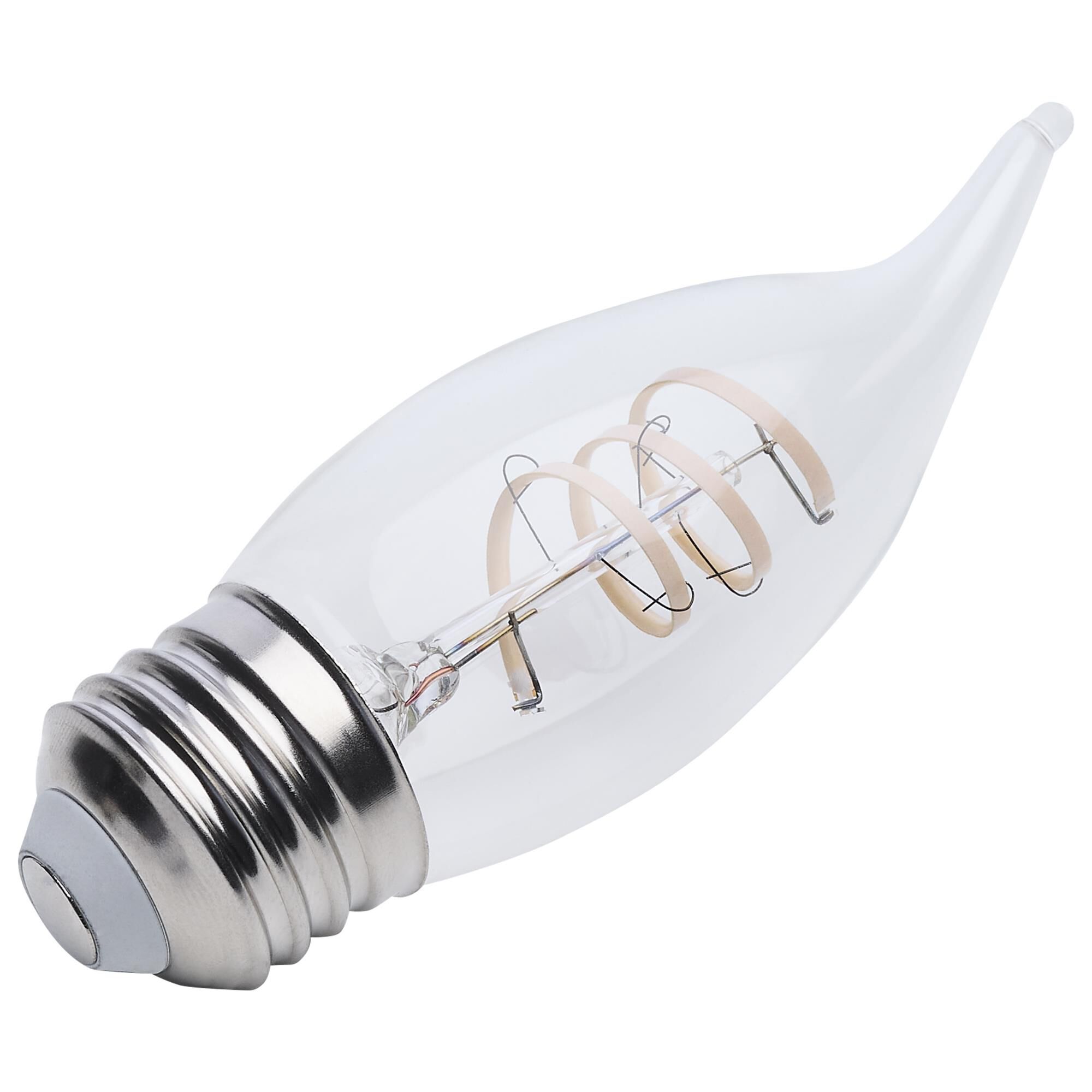 Dimmable 4 Watt 2700K CA11 LED Light Bulb by Satco