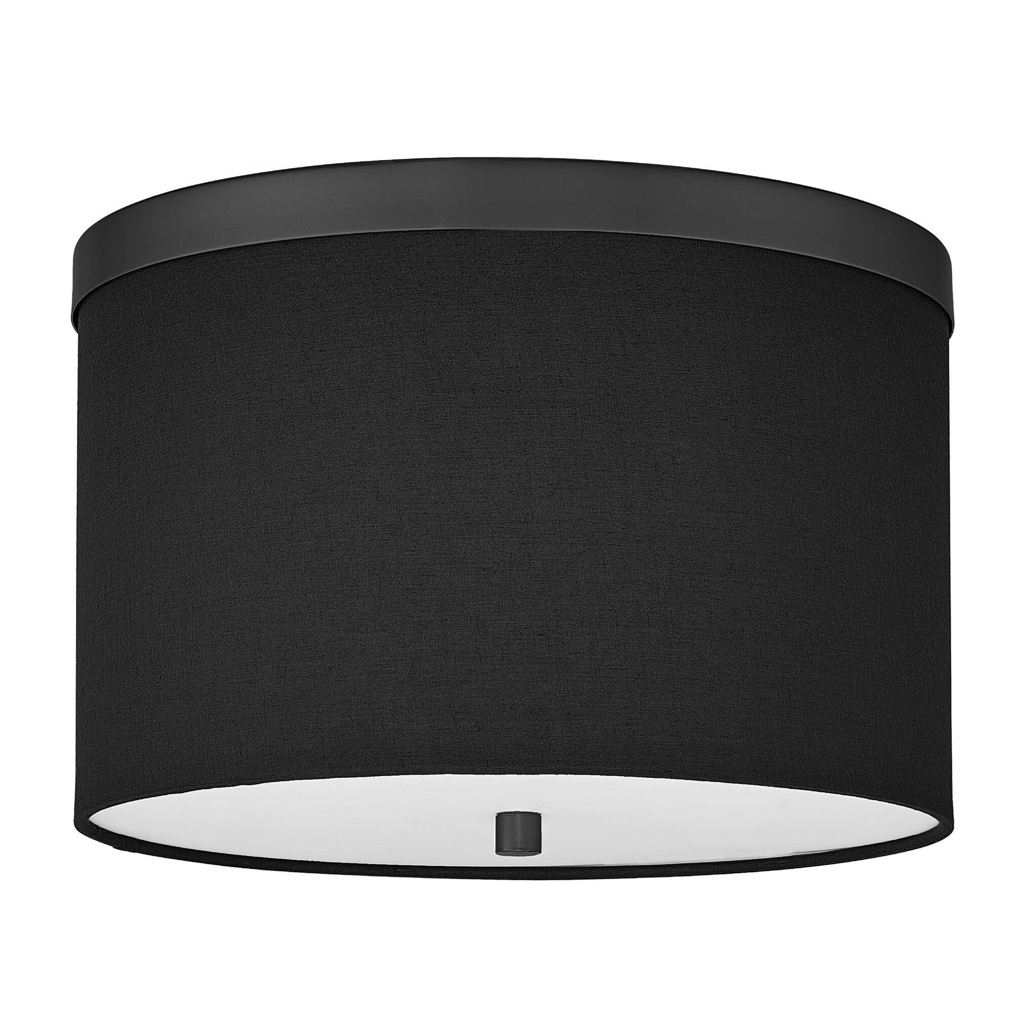Shown in Matte Black finish and Black shade