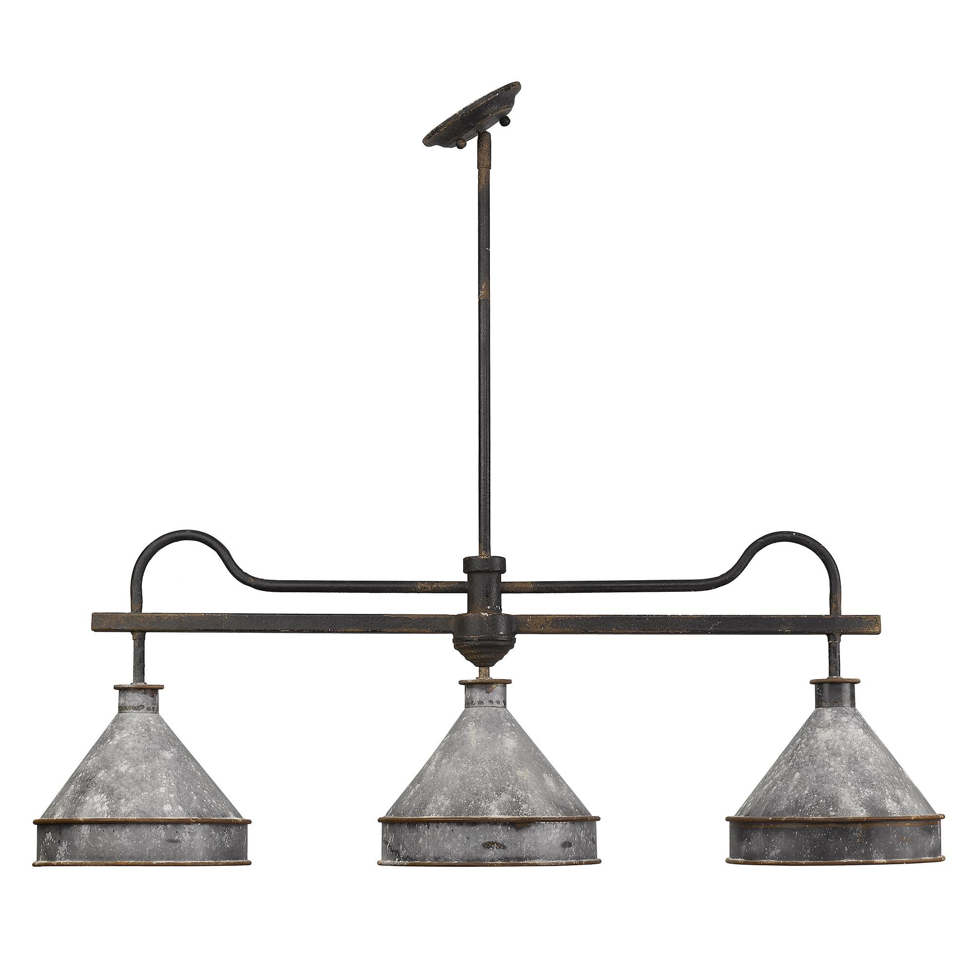 Shown in Antique Black Iron finish
