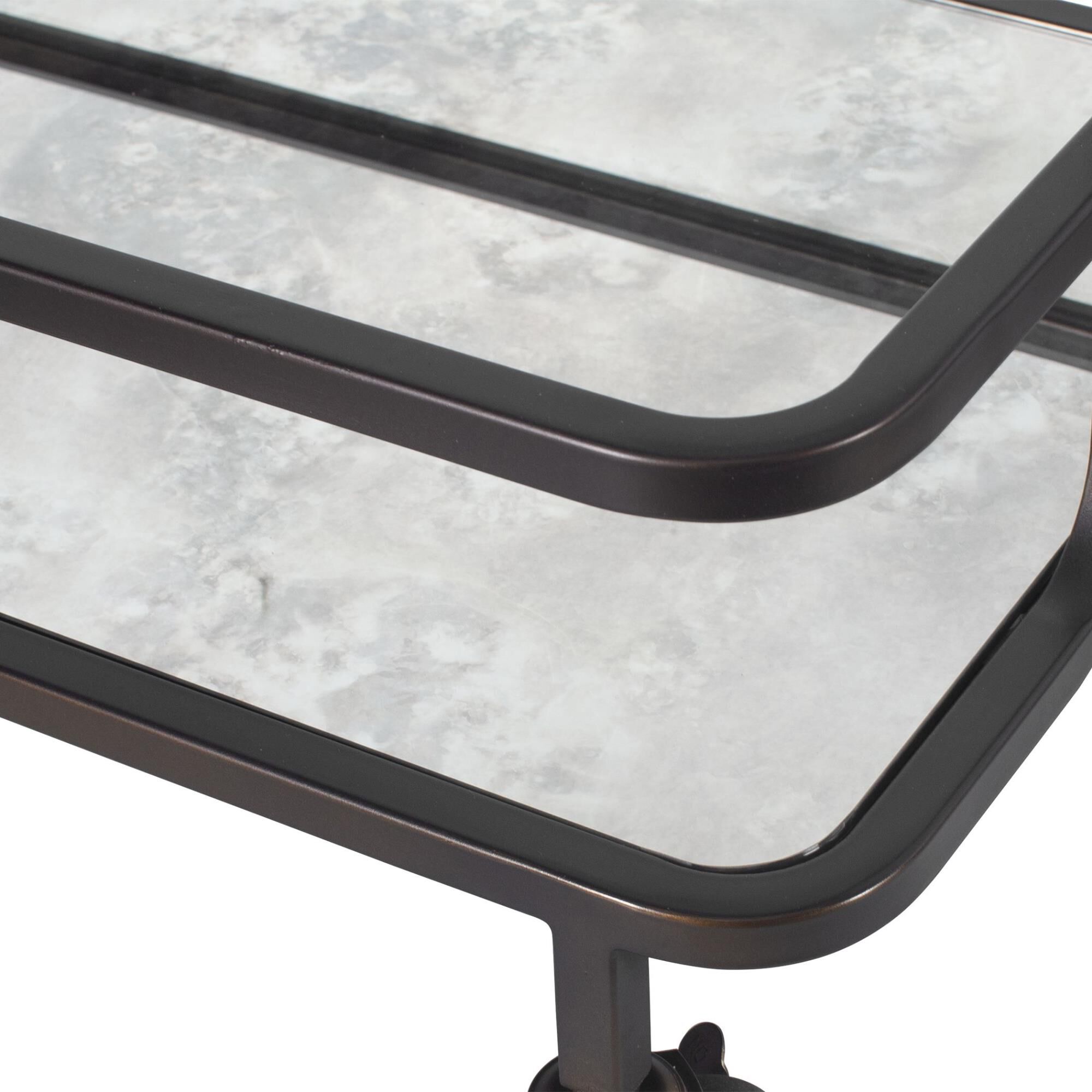 Grace Feyock Erivo Bar Cart by Uttermost