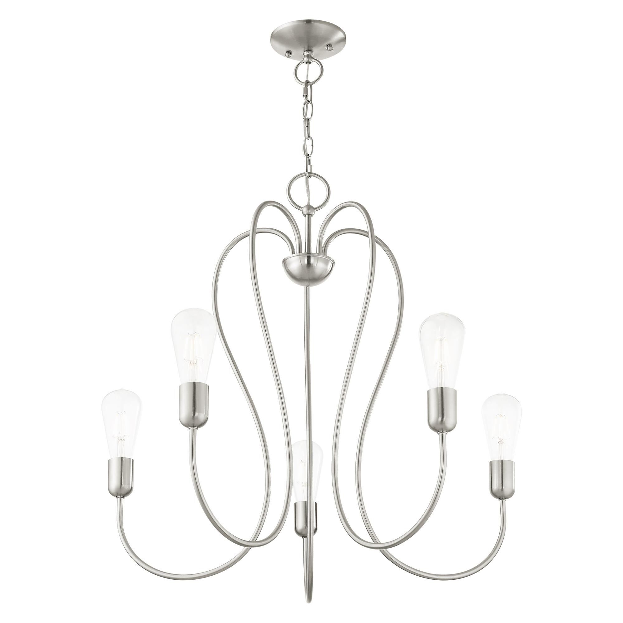 Lucerne 5 Light Chandelier by Livex Lighting