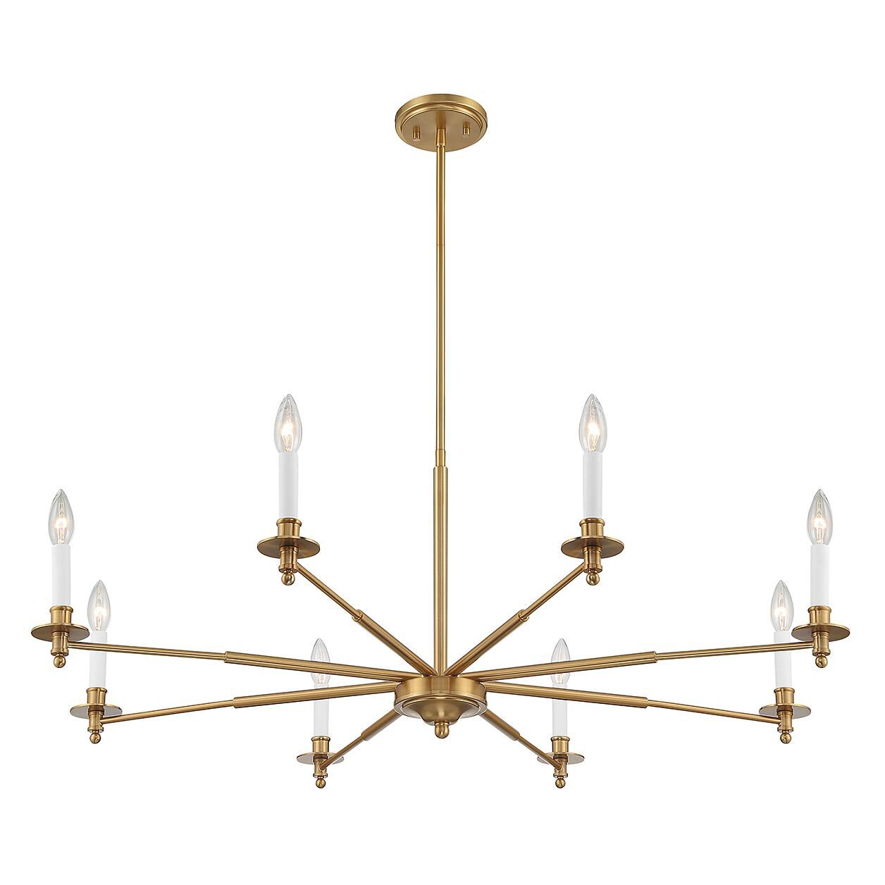 Shown in Warm Brass finish