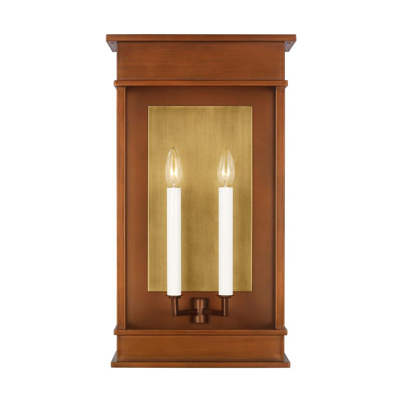 Chapman & Myers Cupertino 13 Inch Outdoor Wall Light by Visual Comfort Studio Collection