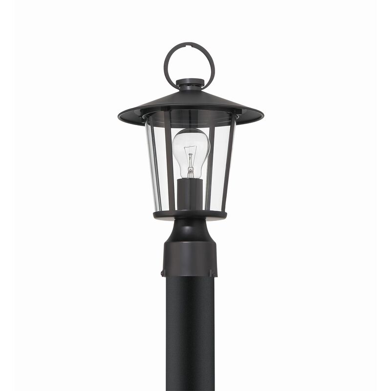 Crystorama Andover 14 Inch Tall Outdoor Post Lamp