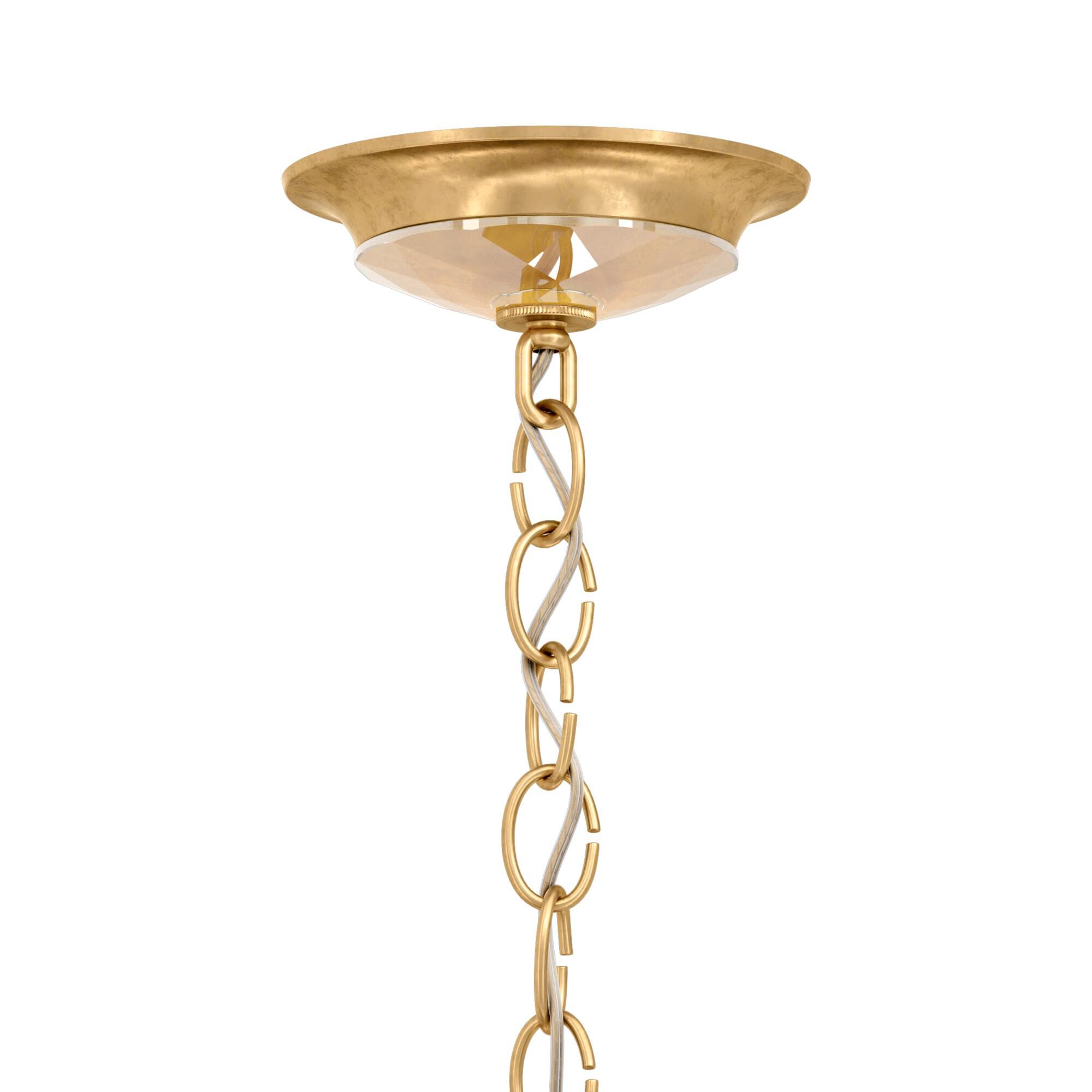 Vesca 45 Inch 9 Light Chandelier by Schonbek