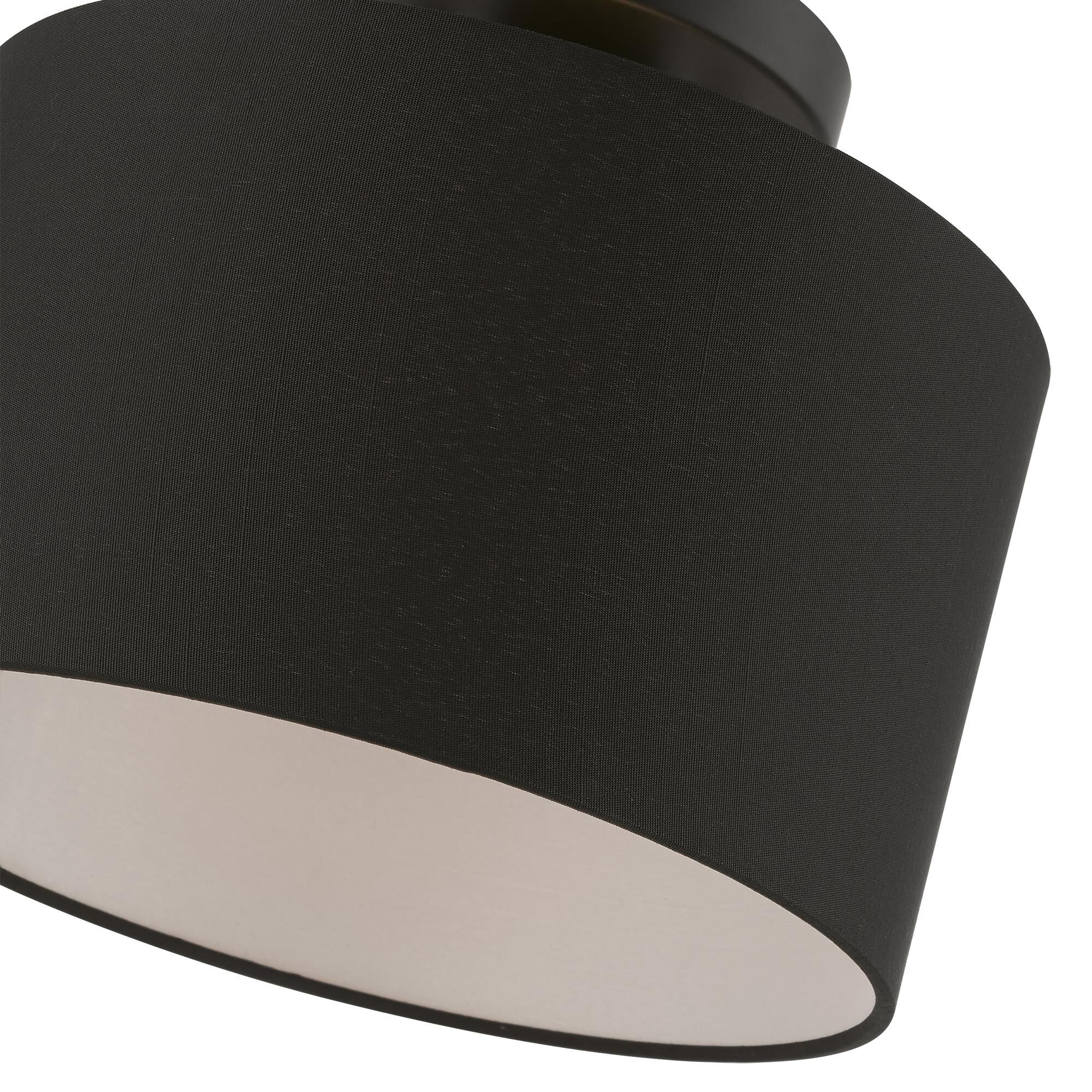 Bainbridge 10 Inch 1 Light Semi Flush Mount by Livex Lighting