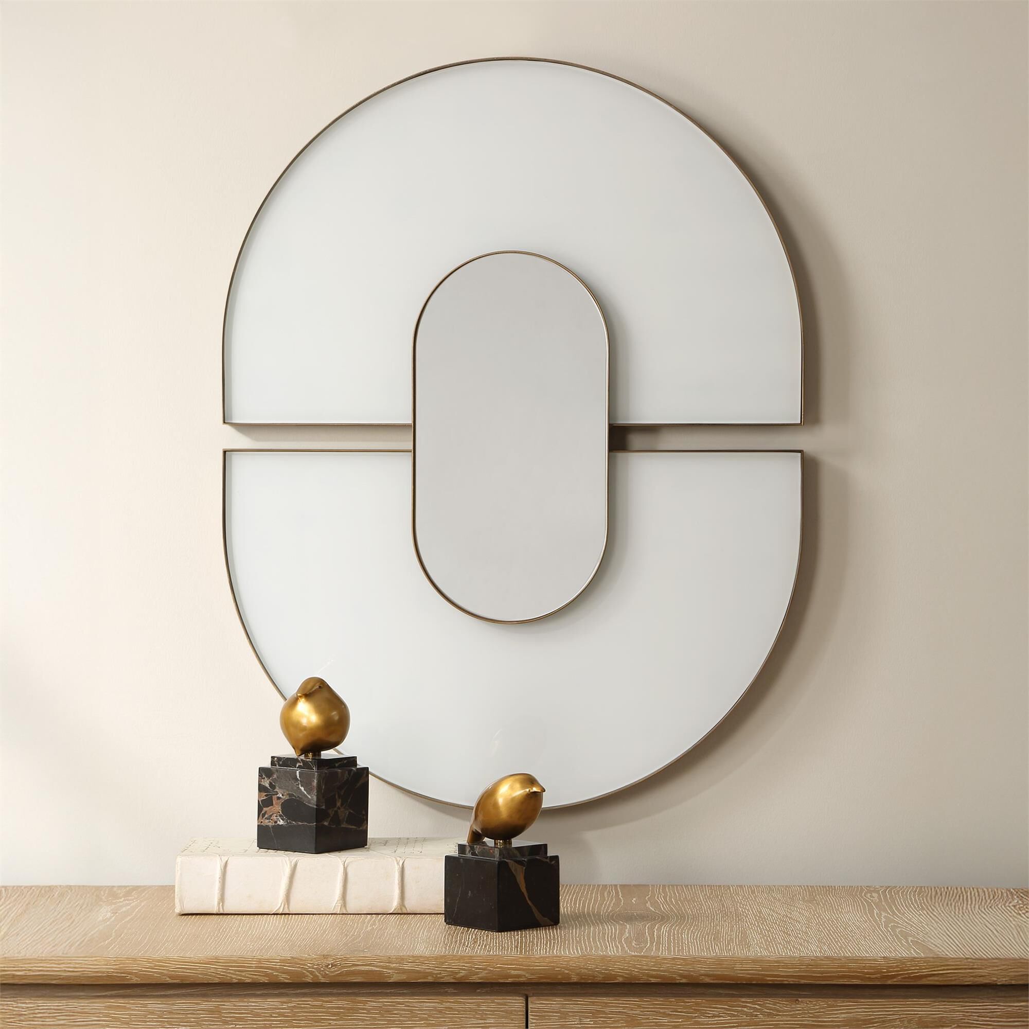 Shown in Gold, White finish
