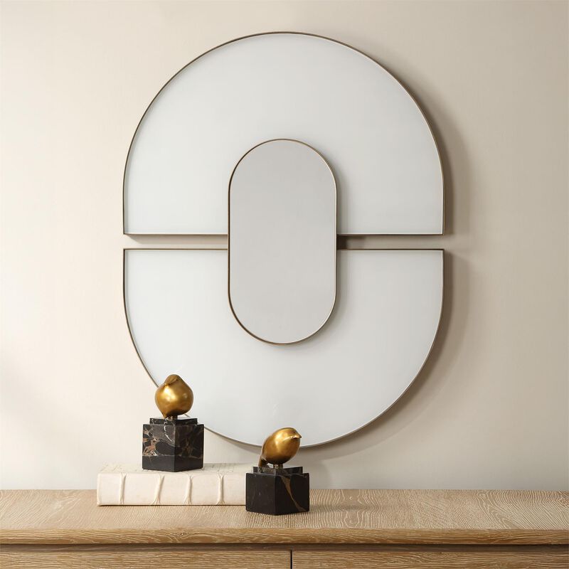 Grace Feyock Encase 31 Inch Decorative Mirror by Uttermost