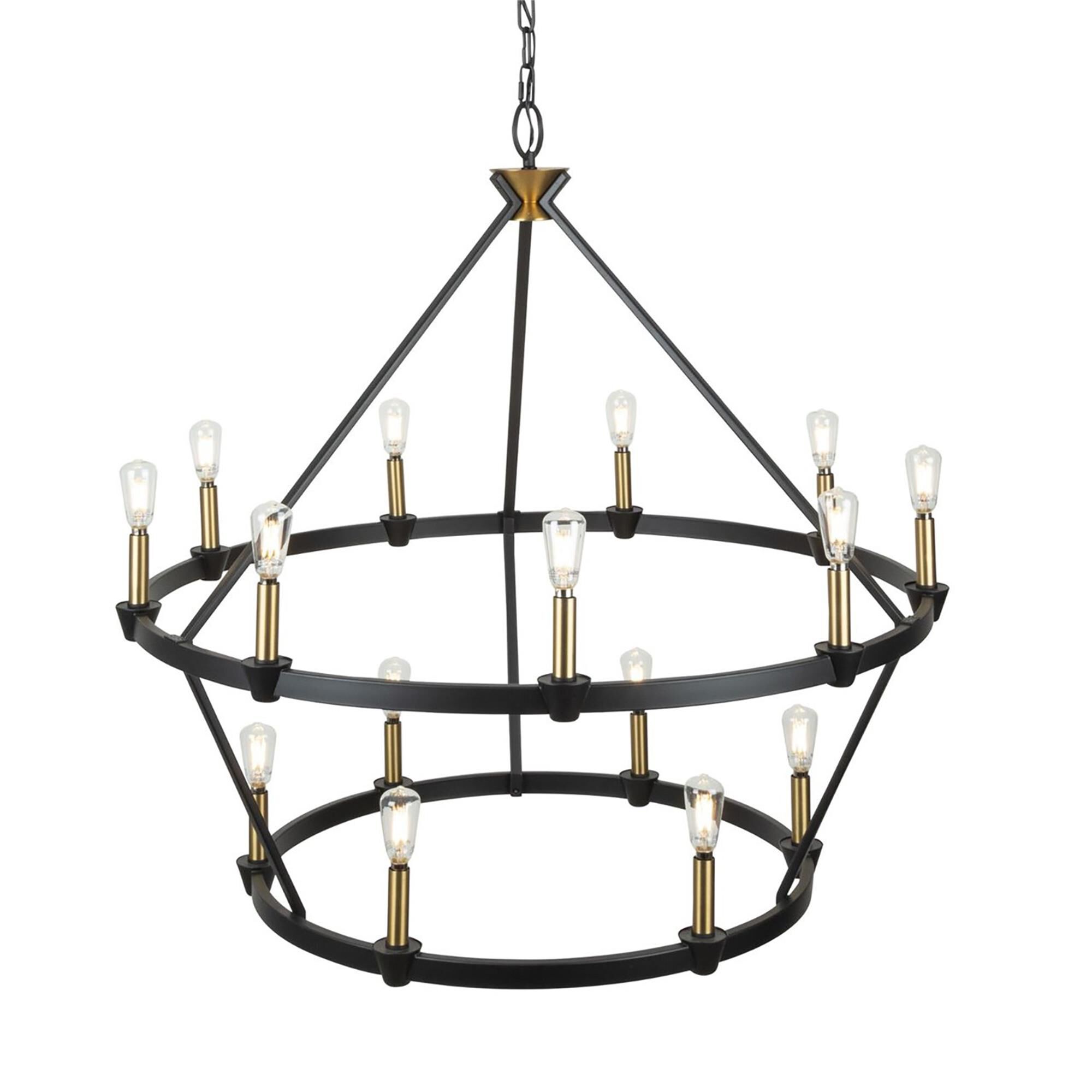 Kevin Kraemer Notting Hill 36 Inch 15 Light Chandelier,