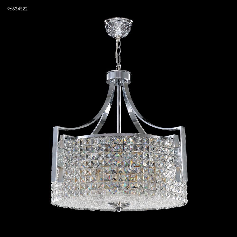 Shown in Silver finish and Imperial - Clear crystal