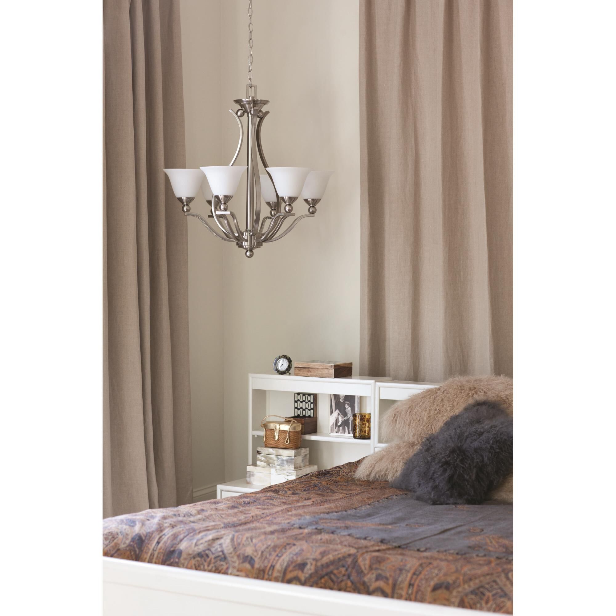 Bolla 29 Inch 6 Light Chandelier by Hinkley Lighting