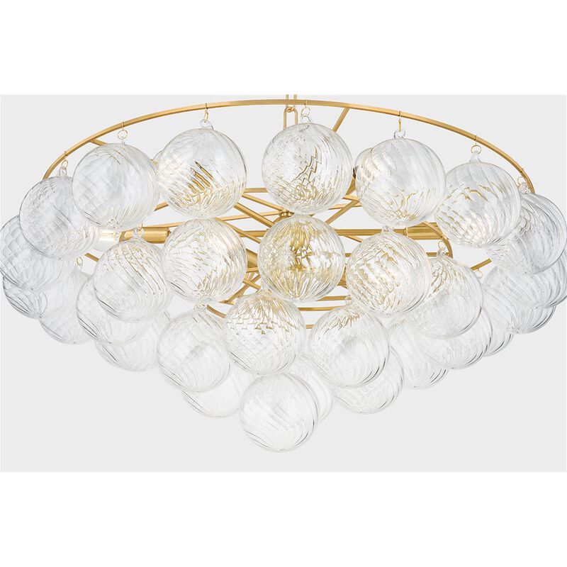 Megan Molten Mimi 32 Inch Chandelier by Mitzi