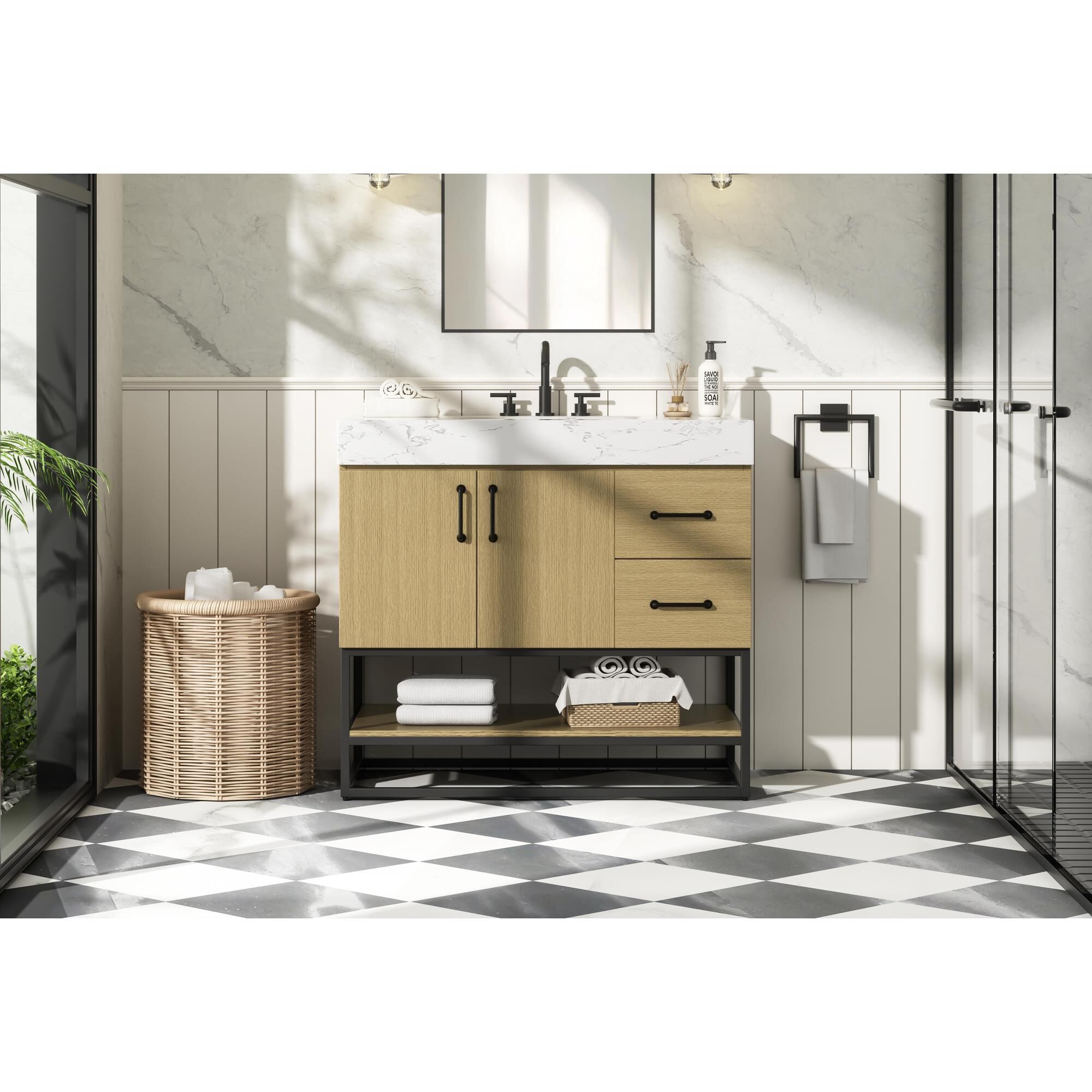 Shown in Honey Brown finish