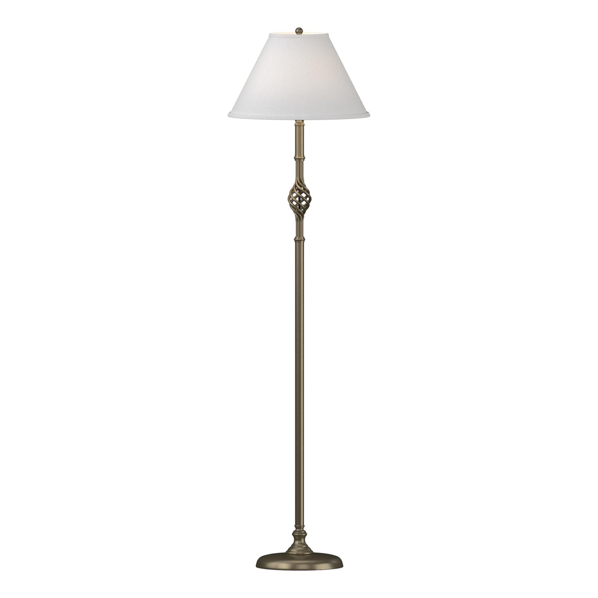 Shown in Soft Gold finish and Natural Anna shade