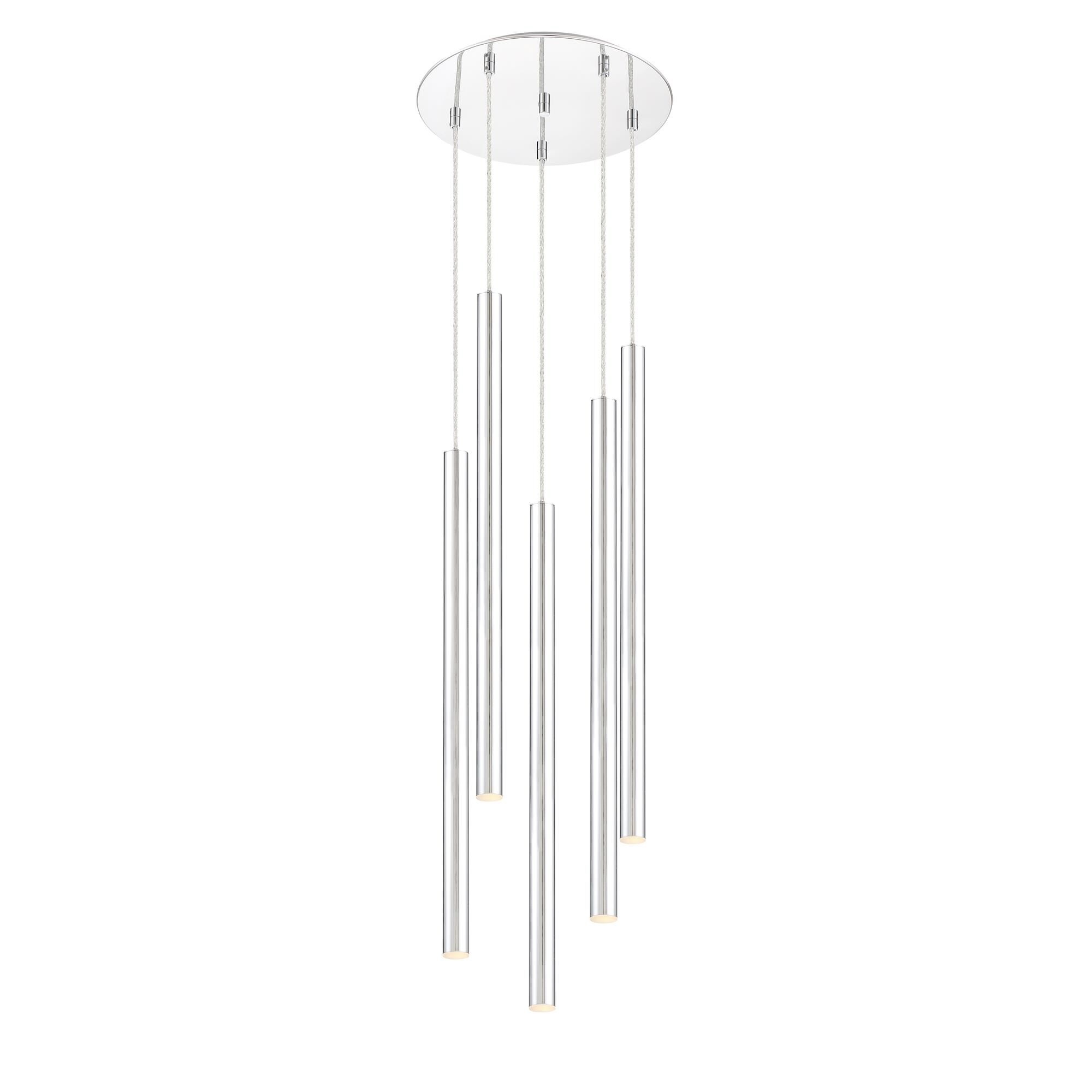 Forest 13 Inch 5 Light LED Multi Light Pendant by Z-Lite