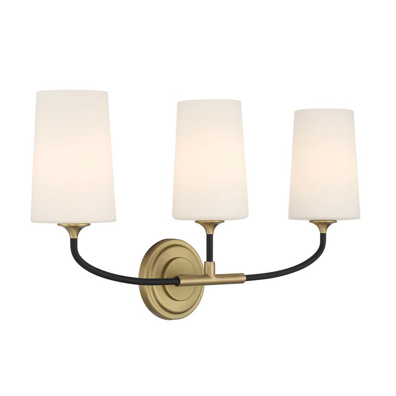 Niles 24 Inch Bath Vanity Light by Crystorama