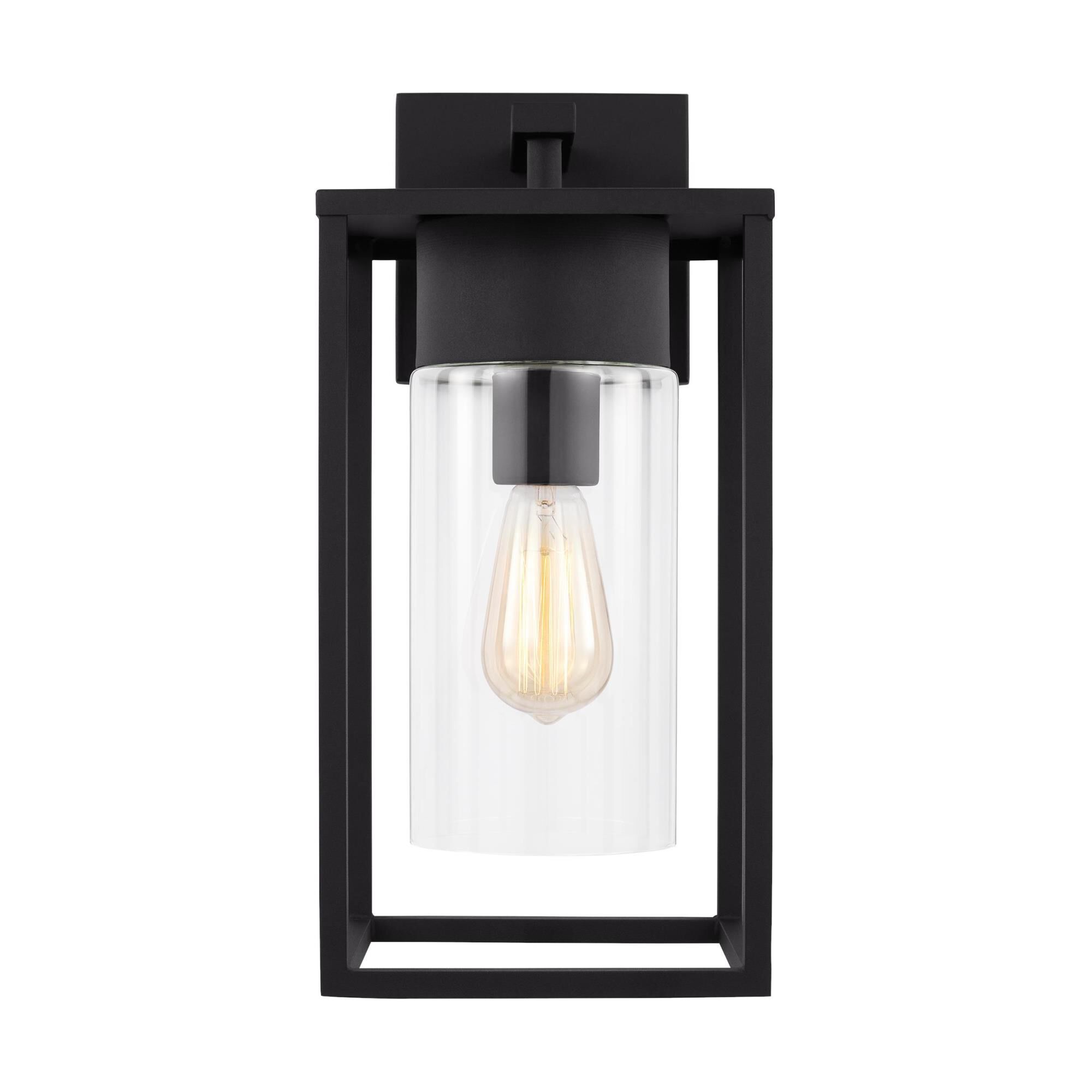 Shown in Black finish and Clear glass and Clear Glass shade