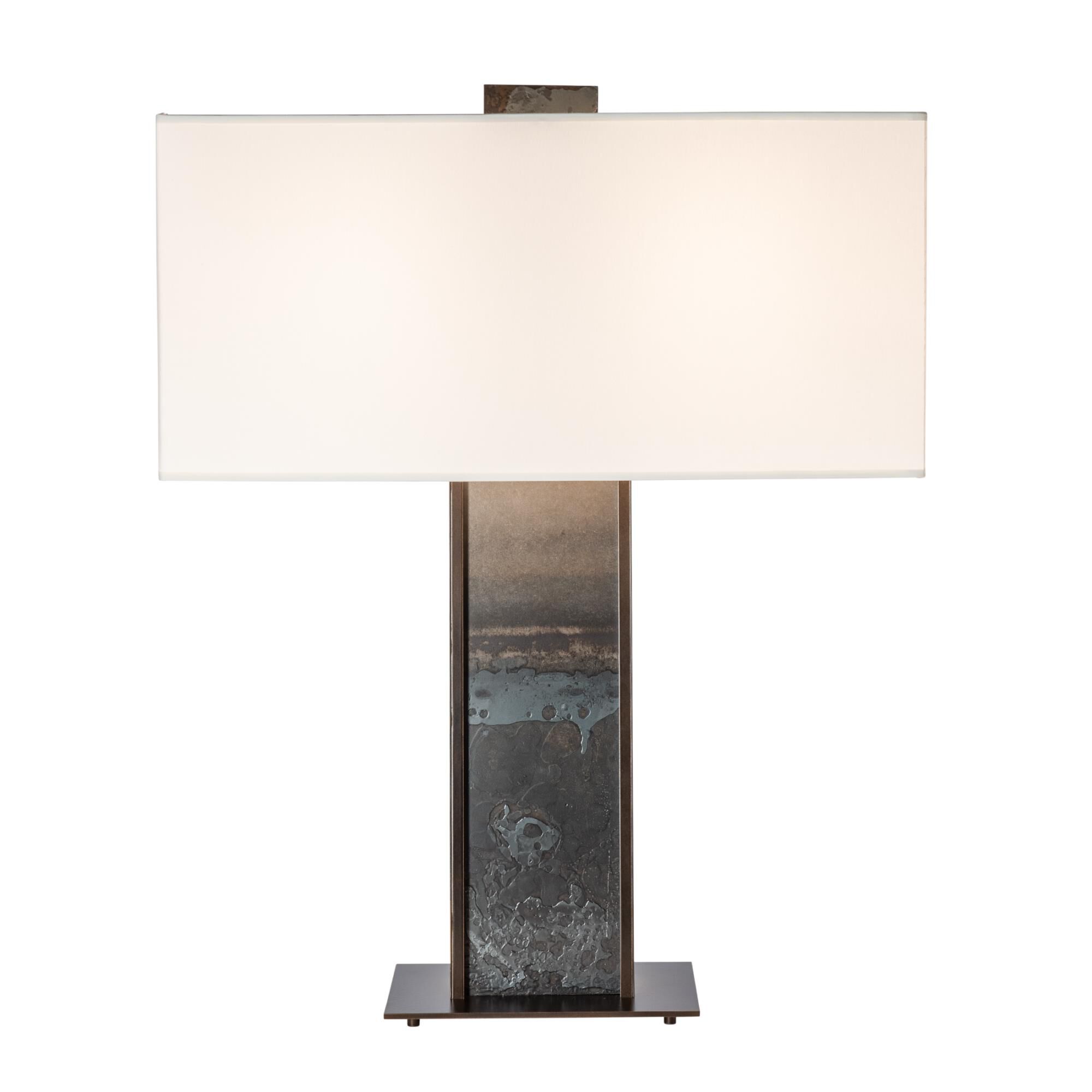 Shown in Oil Rubbed Bronze finish and White shade