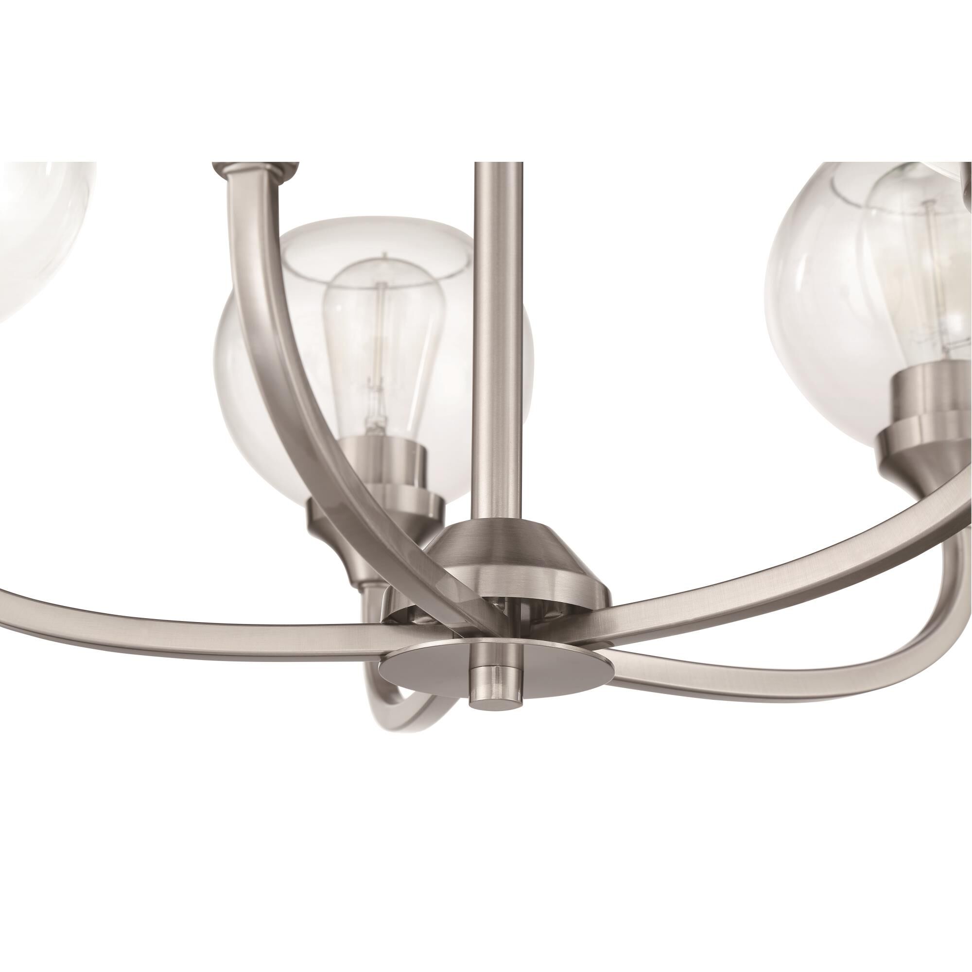 Shown in Brushed Polished Nickel finish