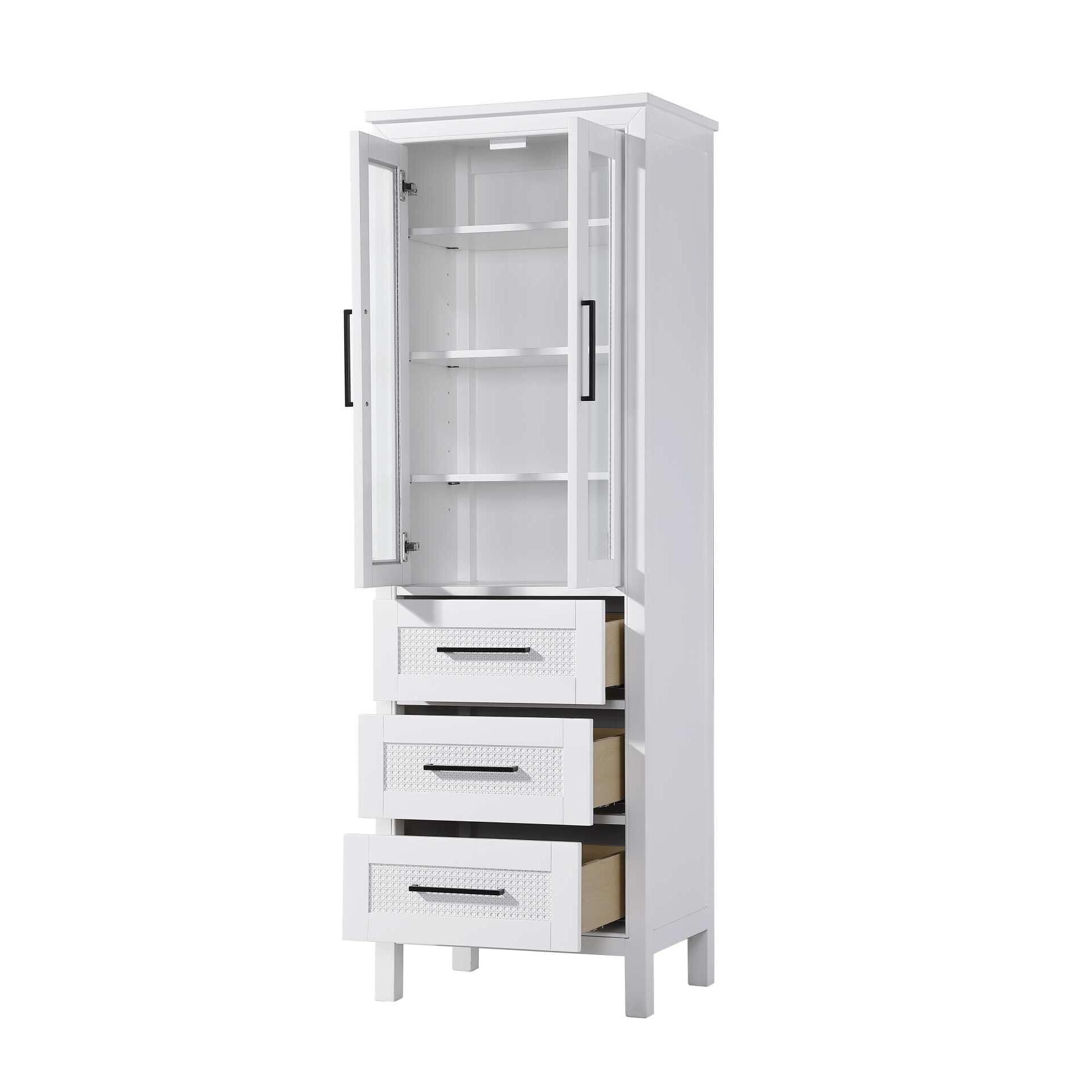 Alina 72 Inch Storage Cabinet by Elegant Decor