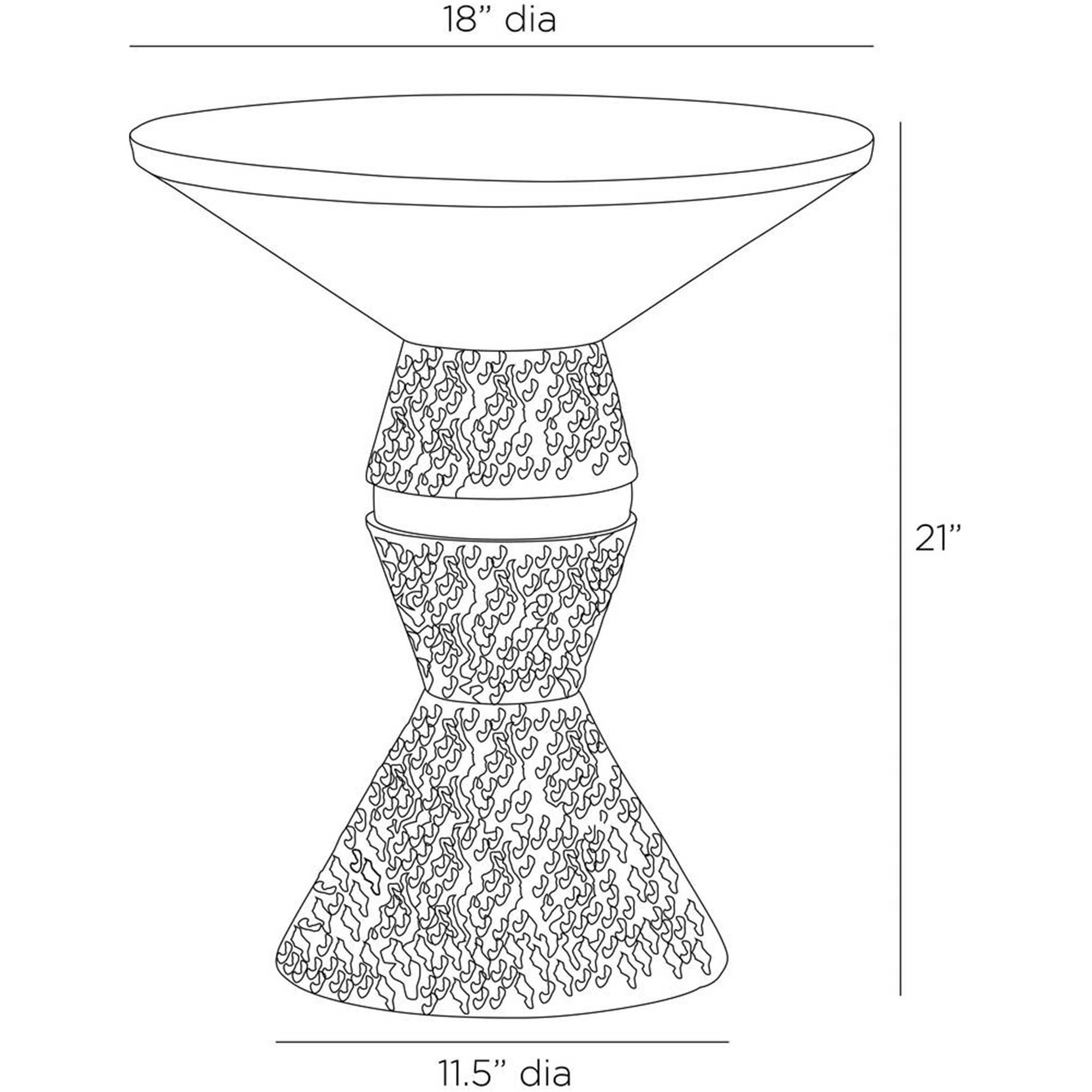 Shown in Blackened Bronze finish