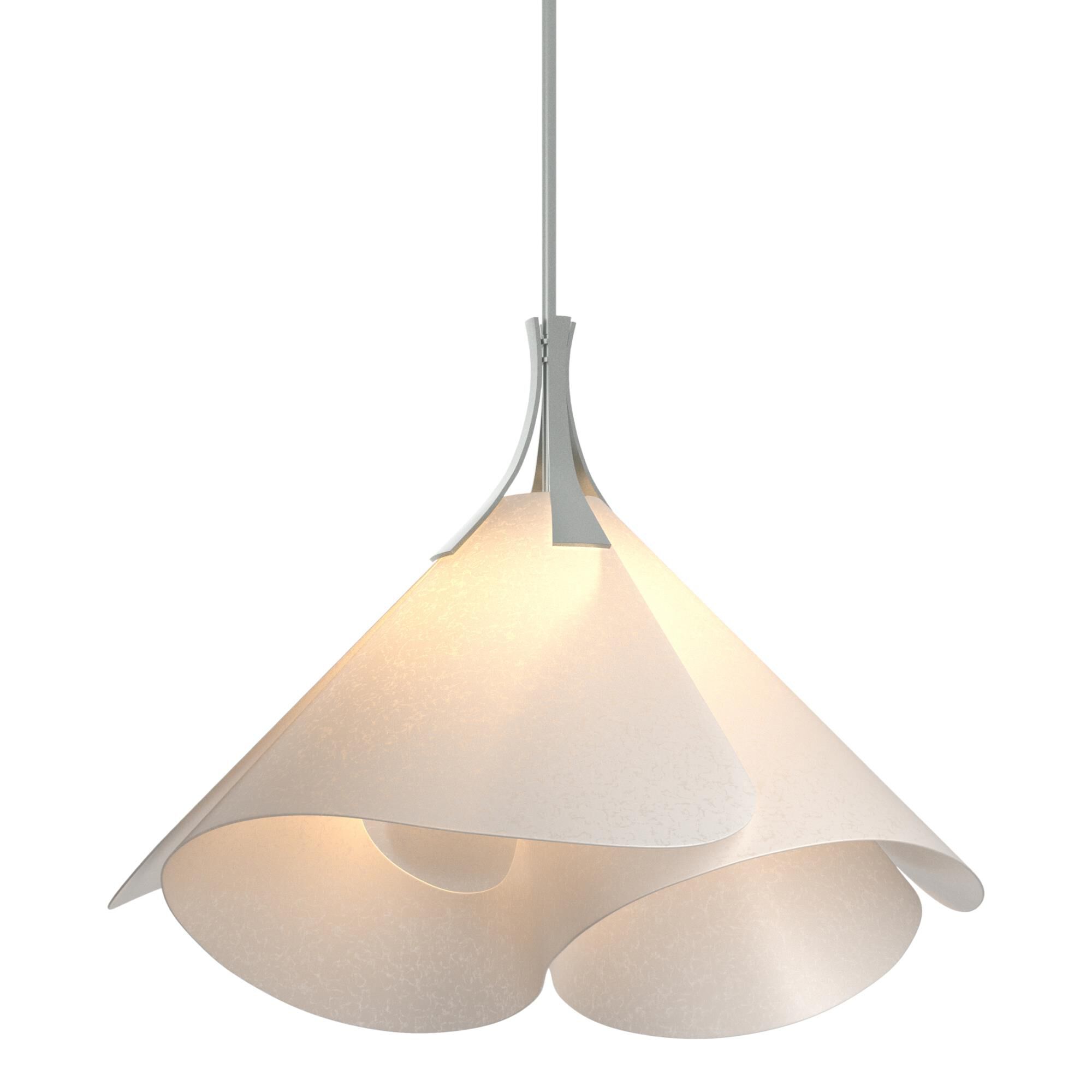 Shown in Vintage Platinum finish and Spun Frost shade